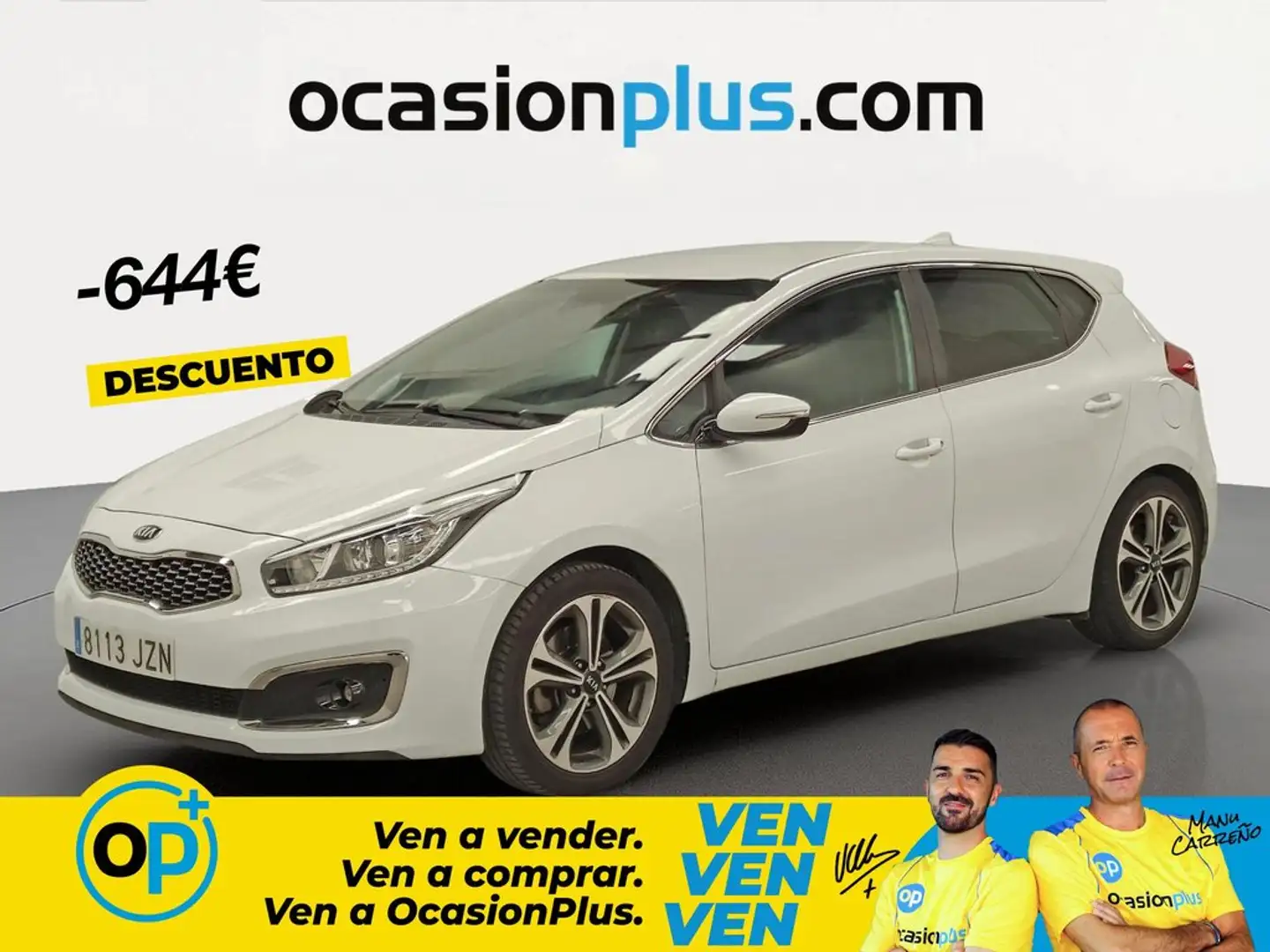 Kia Ceed / cee'd 1.6CRDI VGT x-Tech17 136 Blanco - 1