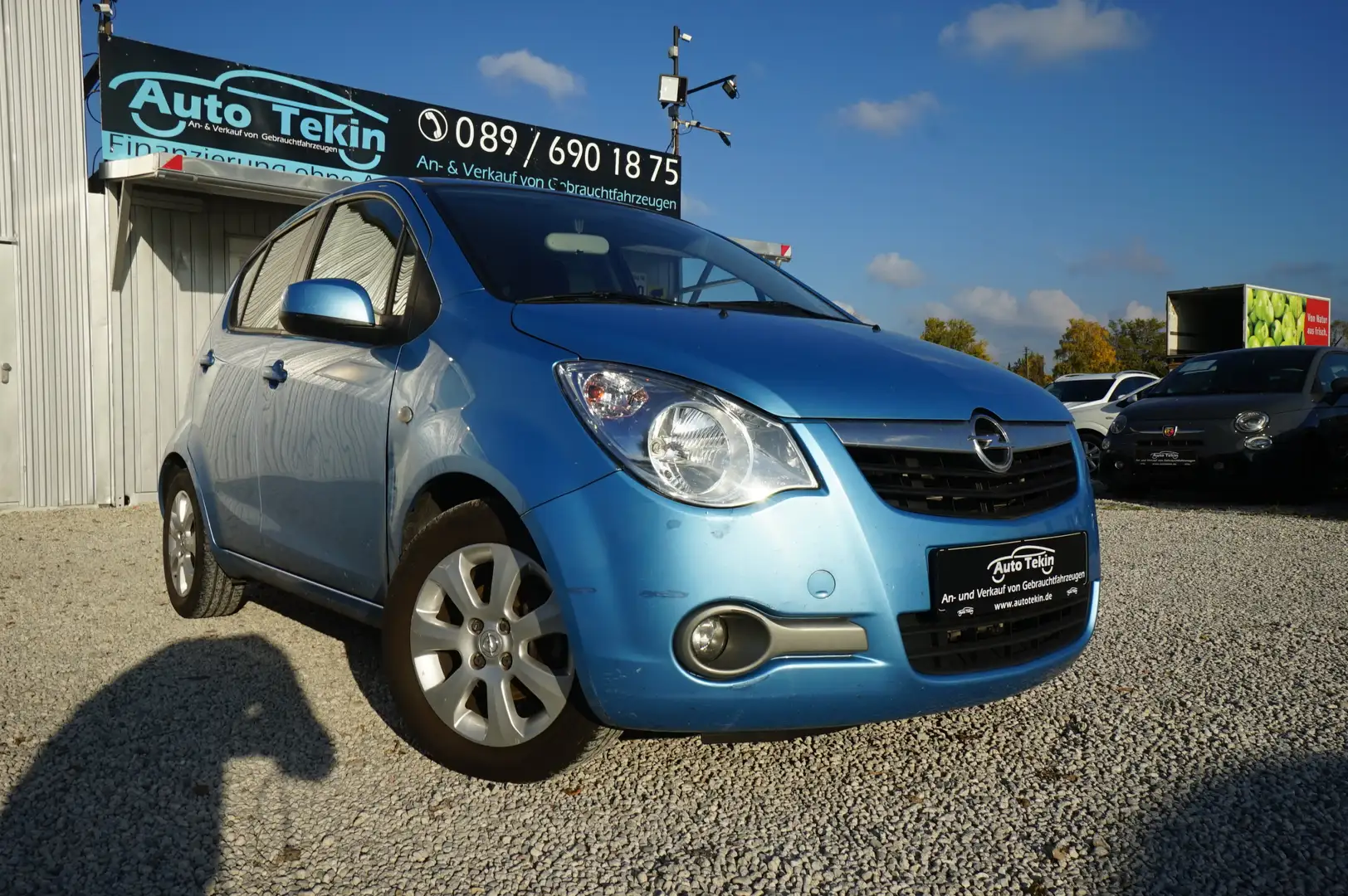 Opel Agila 1.2 Edition |HU: NEU| |87.355 km| |Klima| Blau - 1