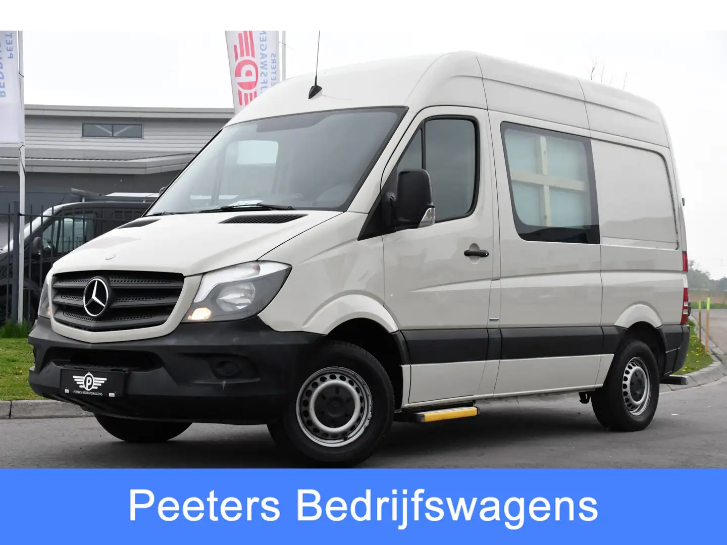 Mercedes-Benz Sprinter 310 2.2 CDI DC Camera, Airco, 95PK, Dubbel Cabine, Beige - 1
