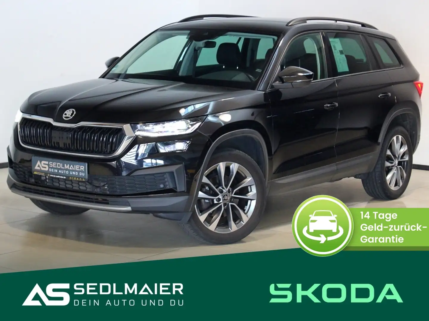 Skoda Kodiaq 2.0 TDI Ambition AHK|ACC|Parklenk|MATRX Schwarz - 1