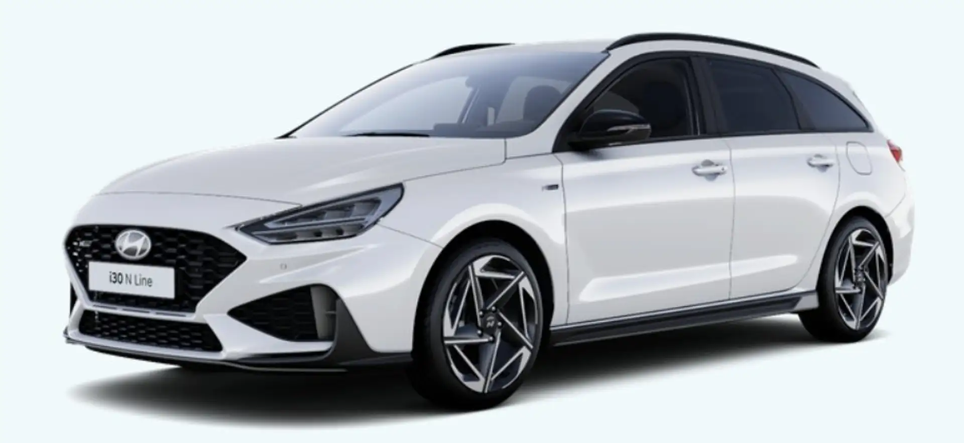 Hyundai i30 Kombi N Line - inkl. neuer Winterkompletträder Blanc - 1