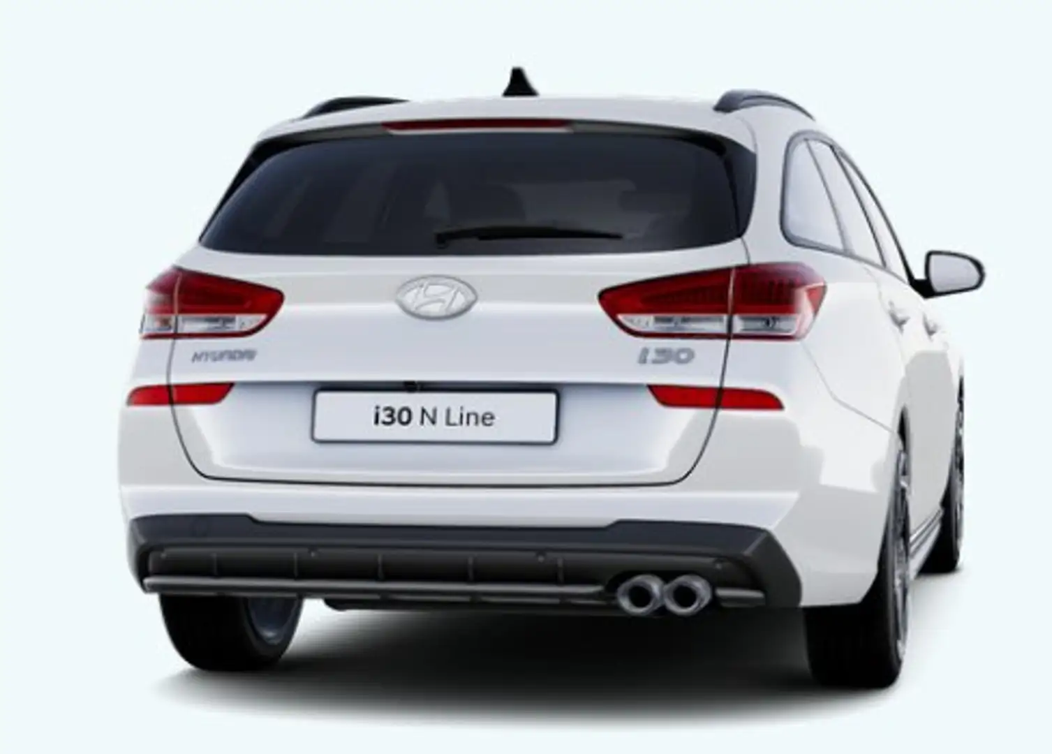 Hyundai i30 Kombi N Line - inkl. neuer Winterkompletträder Blanc - 2