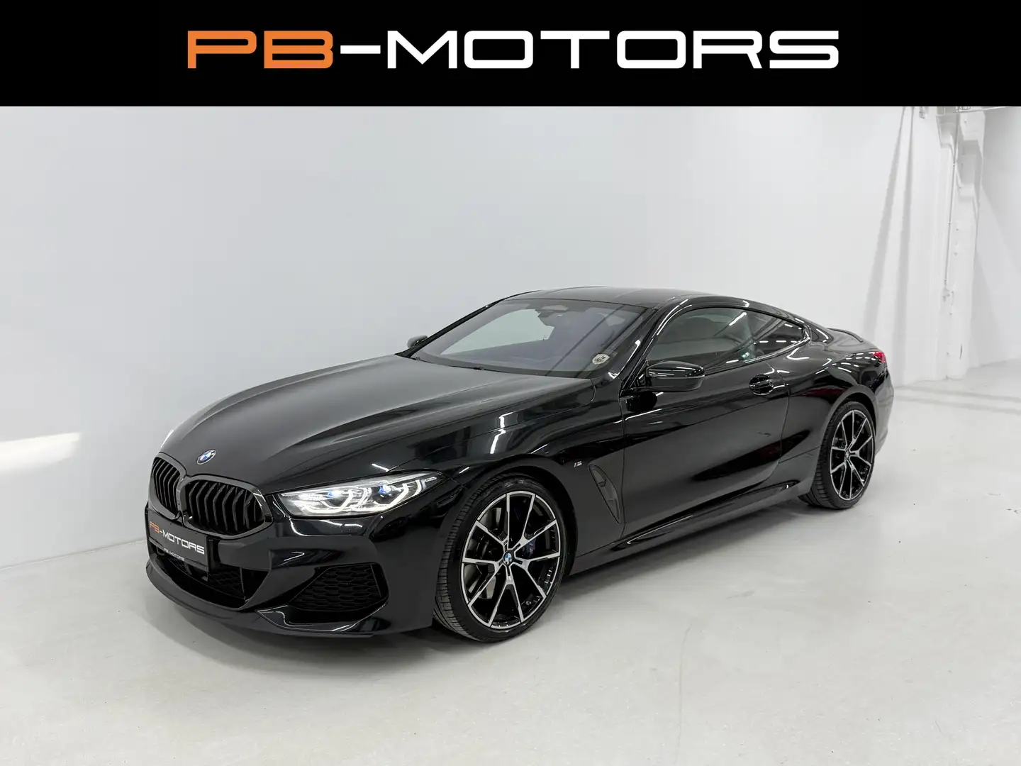 BMW 840 840d xDrive M Sport HUD LASER MEMORY 360°HARMAN Noir - 1