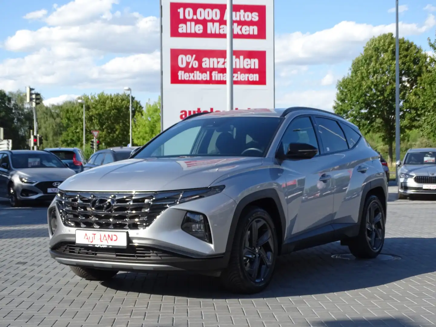 Hyundai TUCSON 1.6T-GDI AT mHev LED Navi SHZ Kam 19Z VC Argent - 2