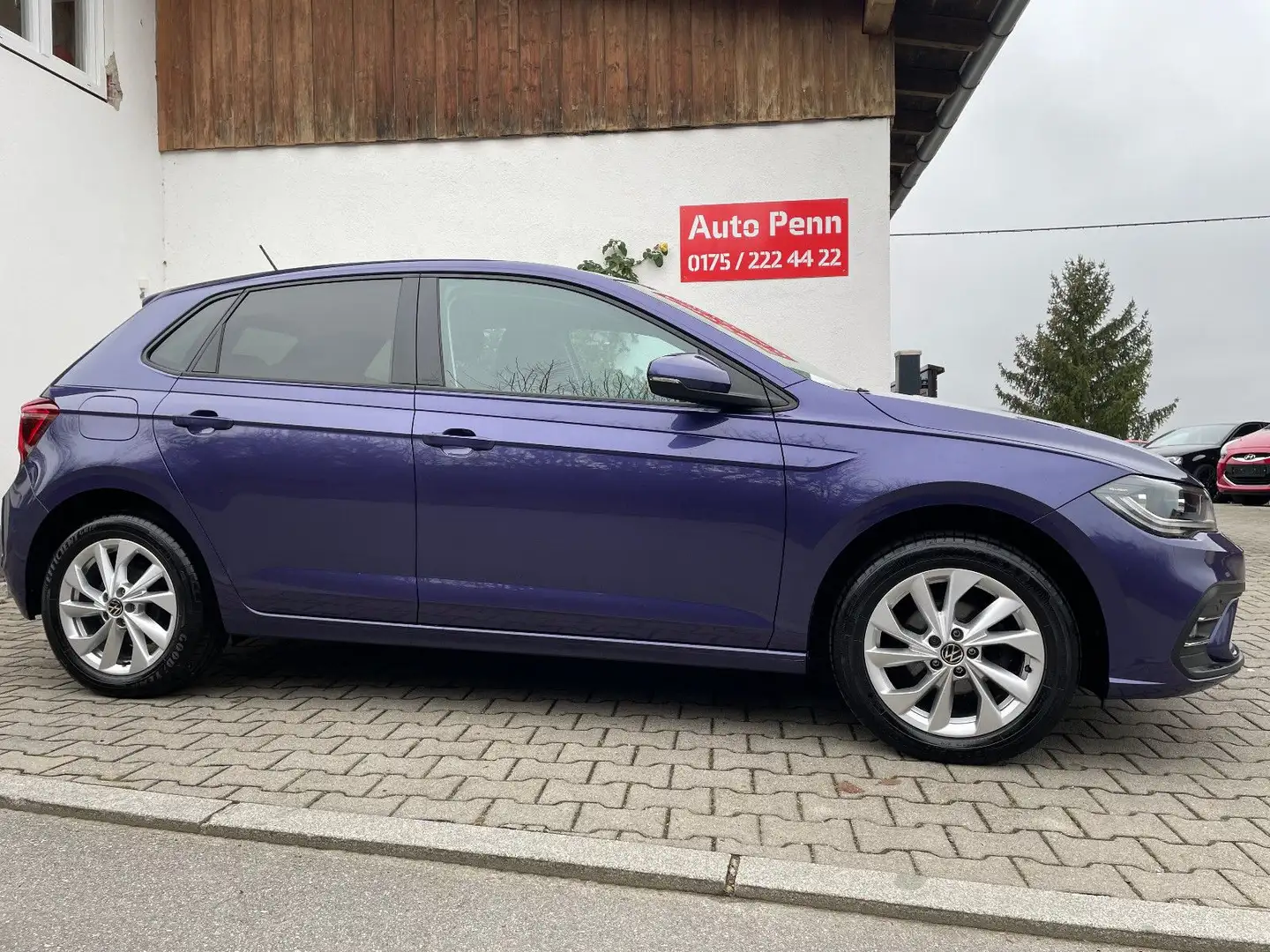 Volkswagen Polo VI Style IQ Light Sitzh km 48585 Garantie Mauve - 1