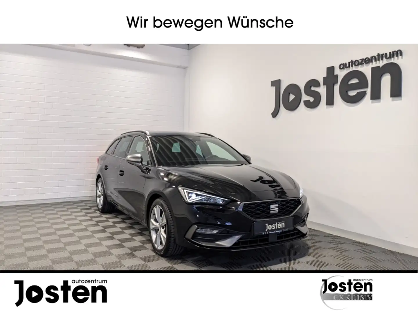 SEAT Leon Sportstourer FR 1.5 eTSI NAVI ACC LED SITZHZG Zwart - 1