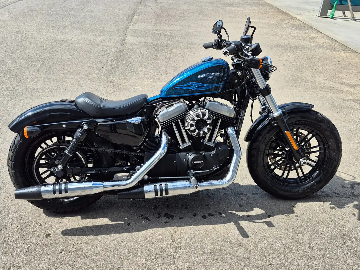 Harley-Davidson Sportster Forty Eight Синий - 2