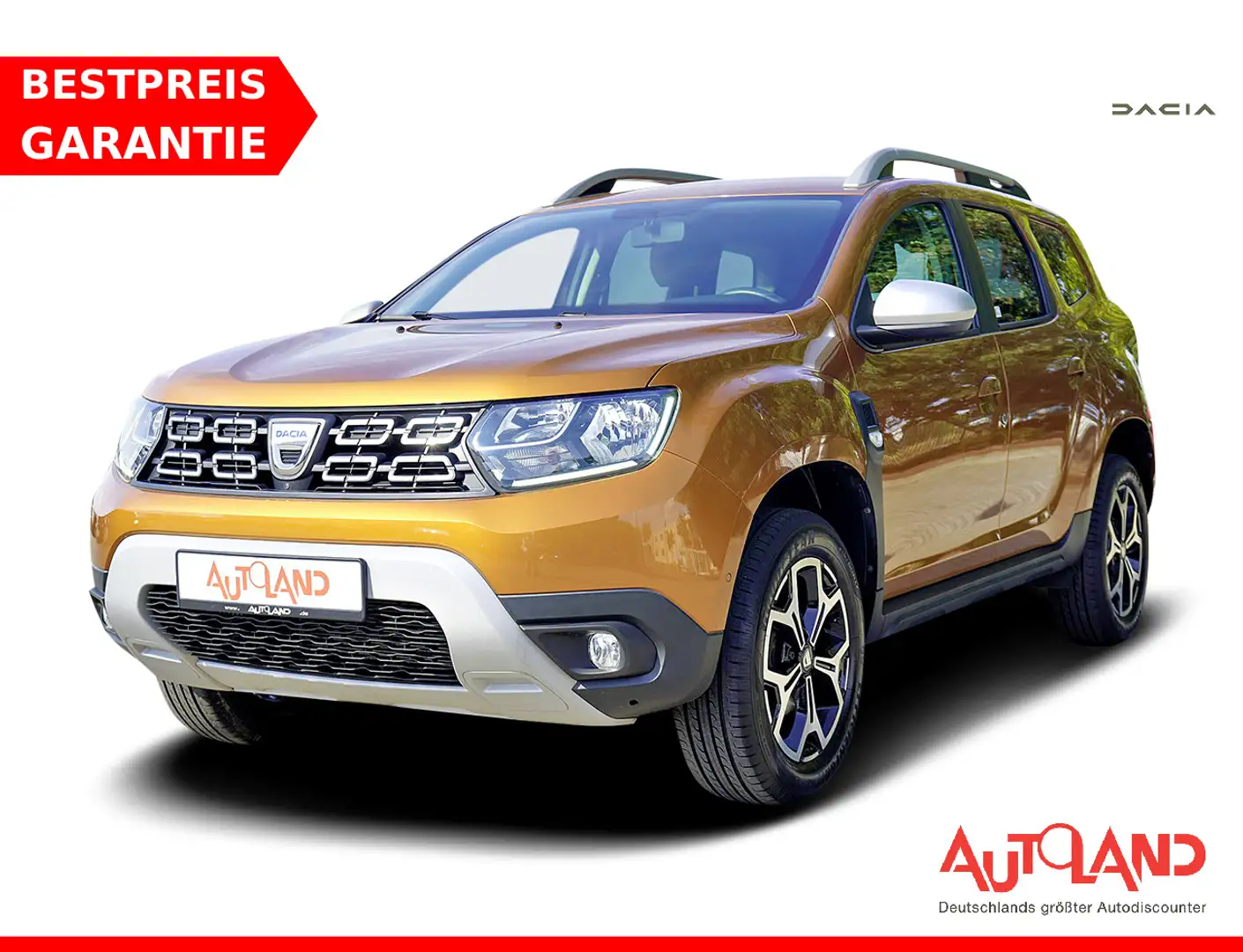 Dacia Duster II 1.3 TCE Navi Kamera Totwinkel PDC USB Orange - 1