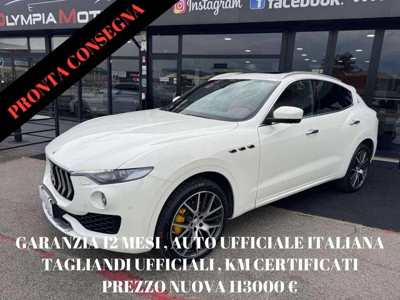 Maserati Levante GRANSPORT V6 250 CV AWD LED KAMERA 21 PANORAMA