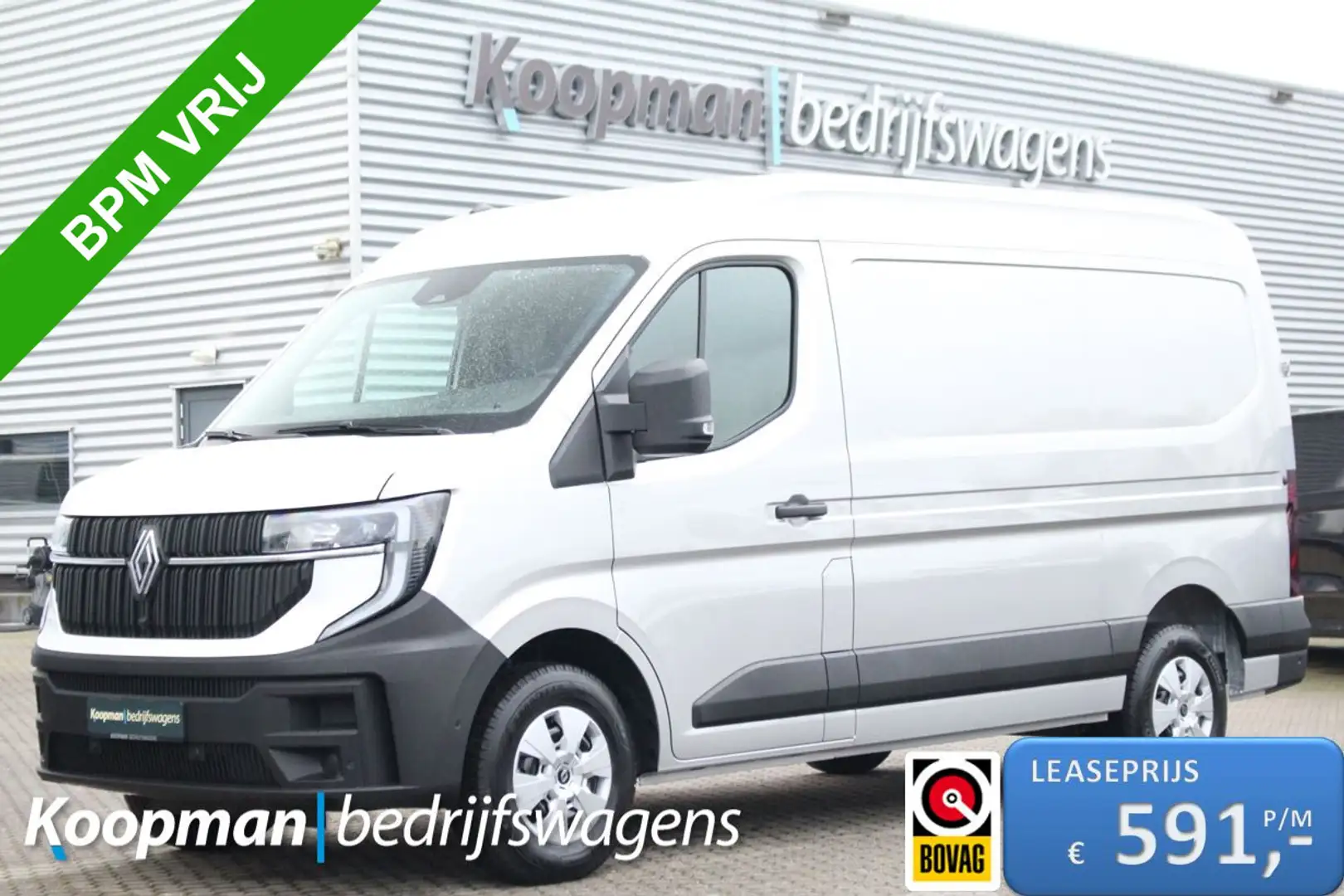 Renault Master T35 2.0dCi 150pk | L2H2 Extra | Android Navi | Cam Zilver - 1
