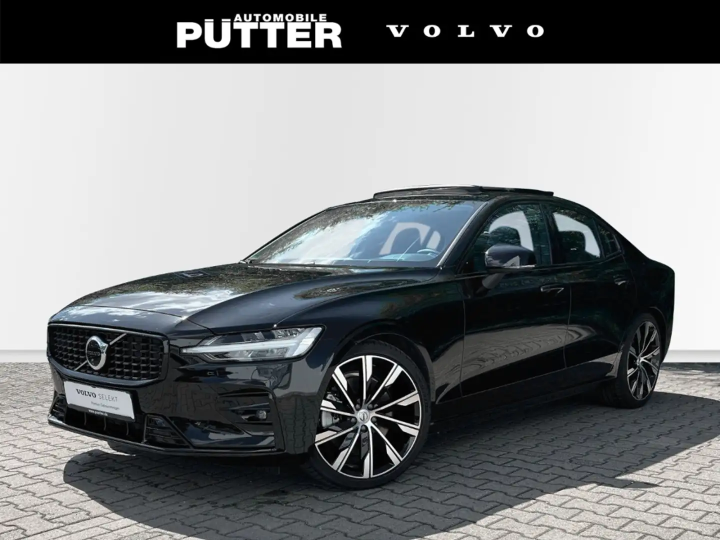 Volvo S60 B5 AWD Ultimate Dark 20'' HUD StandHZG Leder Digit Schwarz - 1