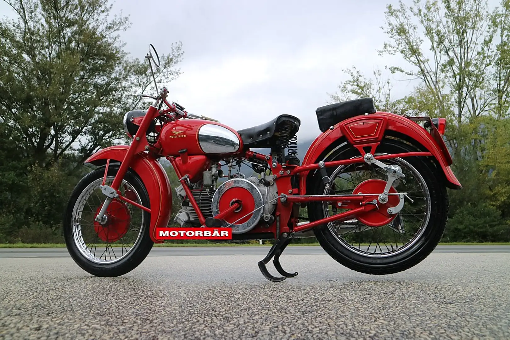 Moto Guzzi Falcone Falcone Turismo Rood - 2