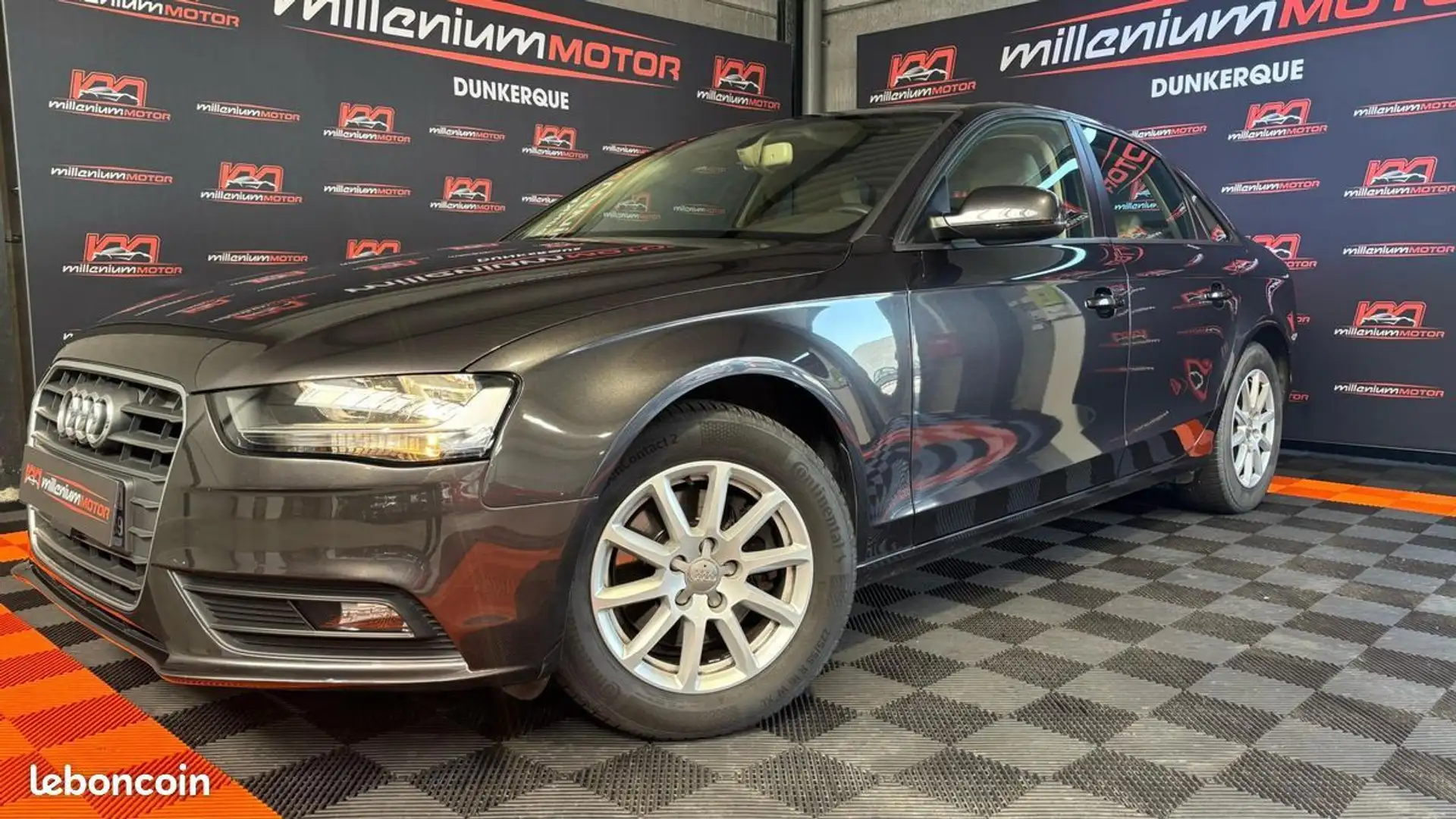 Audi A4 business line 2.0 tdi 136cv bva garantie 6 mois Gris - 1