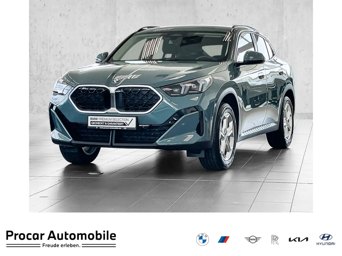 BMW X2 sDrive20i sDrive+DA+PA+SHZ+ADAP LED+LHZ+DAB+UVM. Grün - 1