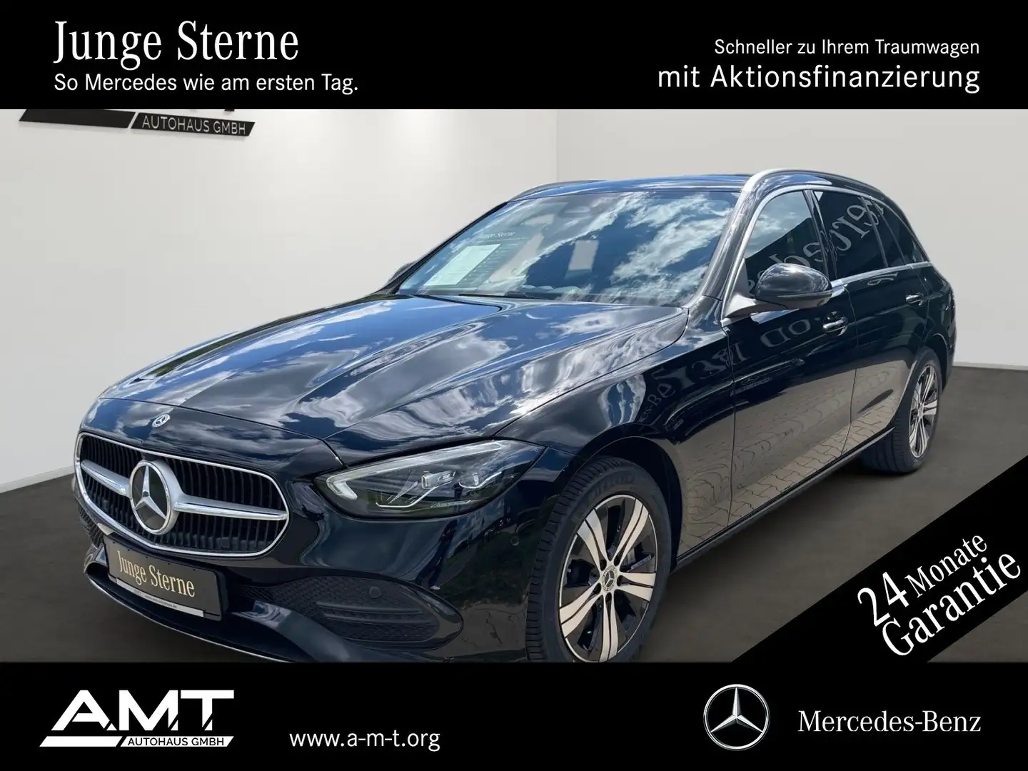 Mercedes-Benz C 300 e T-Modell Edition Avantgarde*Pano*AHK Schwarz - 1