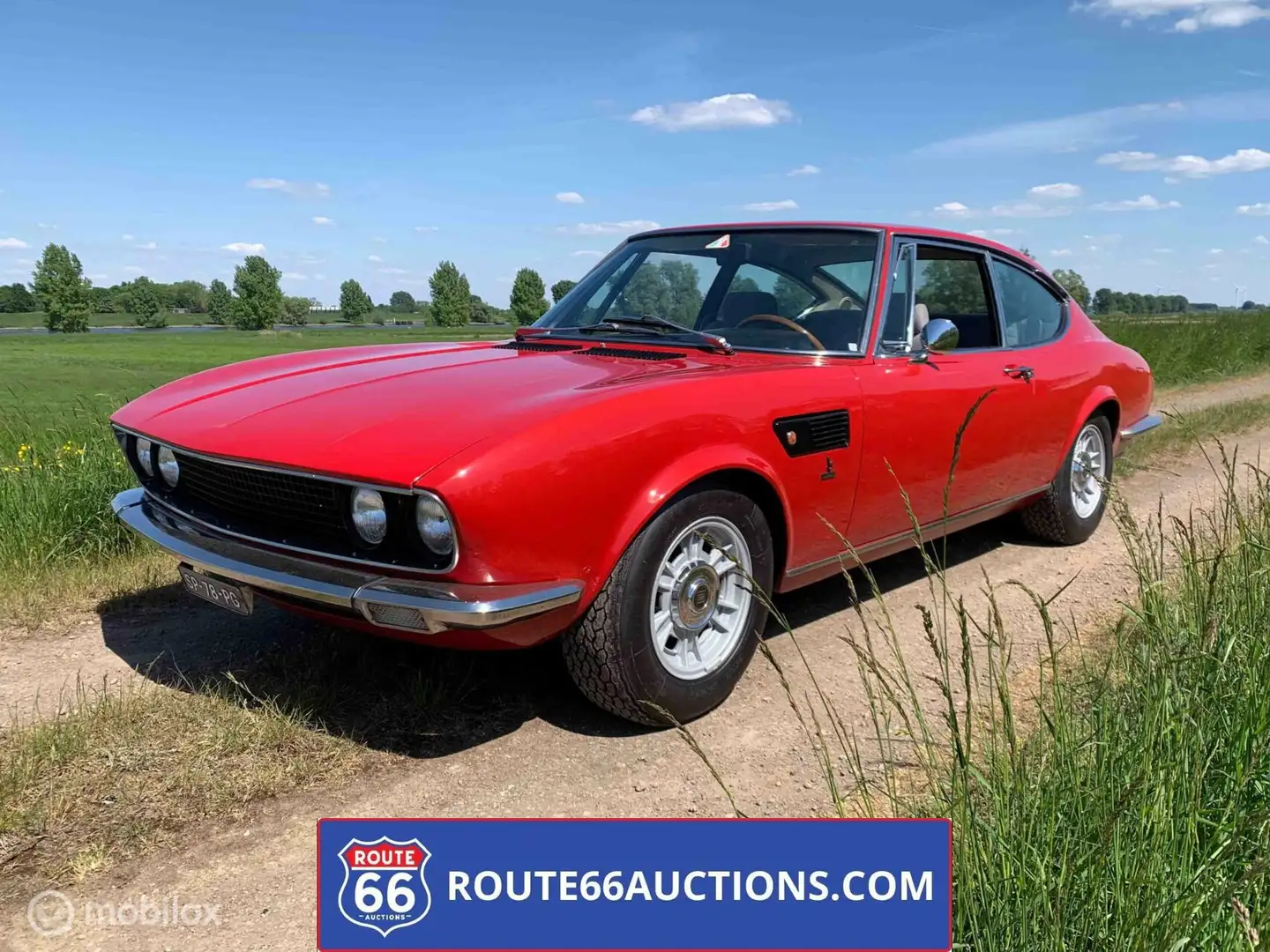 Fiat Dino Coupe 2400 Coupe | Route 66 Auctions Rosso - 1