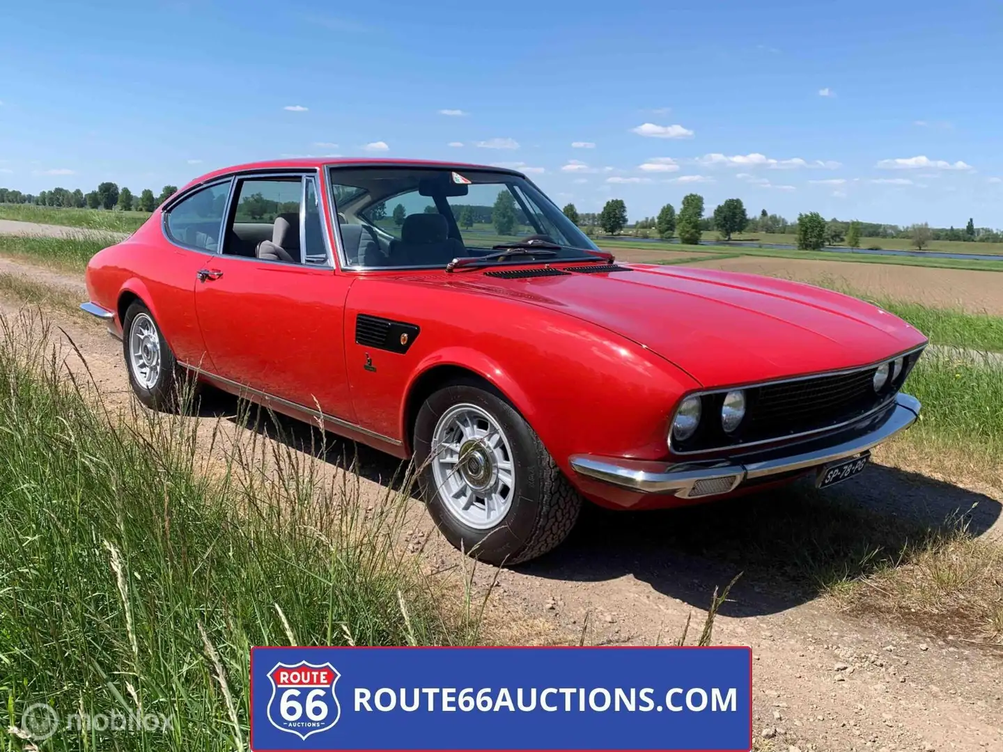 Fiat Dino Coupe 2400 Coupe | Route 66 Auctions Rosso - 2