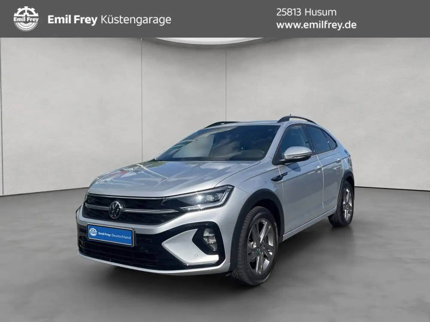 Volkswagen Taigo R-Line 1.0 TSI 7.Gang DSG NAVI AHK RFK GJR Silber - 1