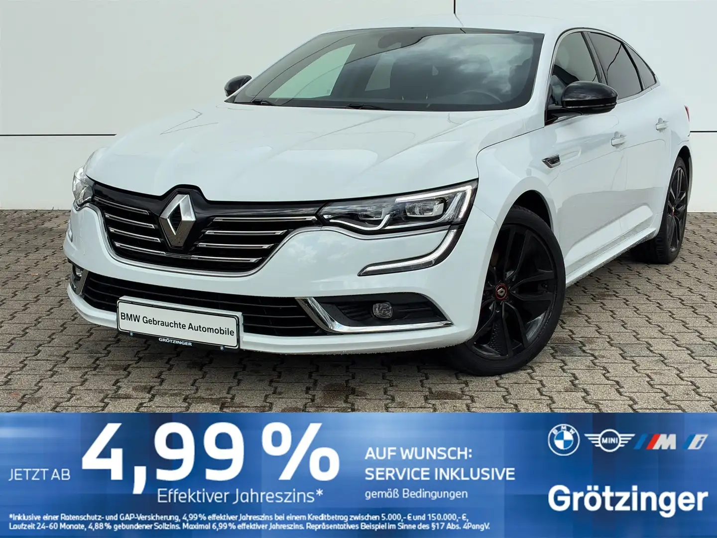 Renault Talisman TCEe 160 EDC NAVI+LED+ Blanc - 1