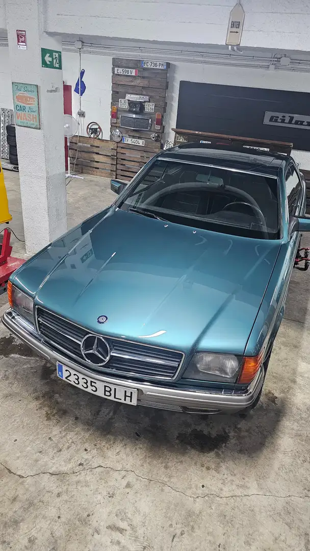 Mercedes-Benz S 380 SEC 380 Verde - 2