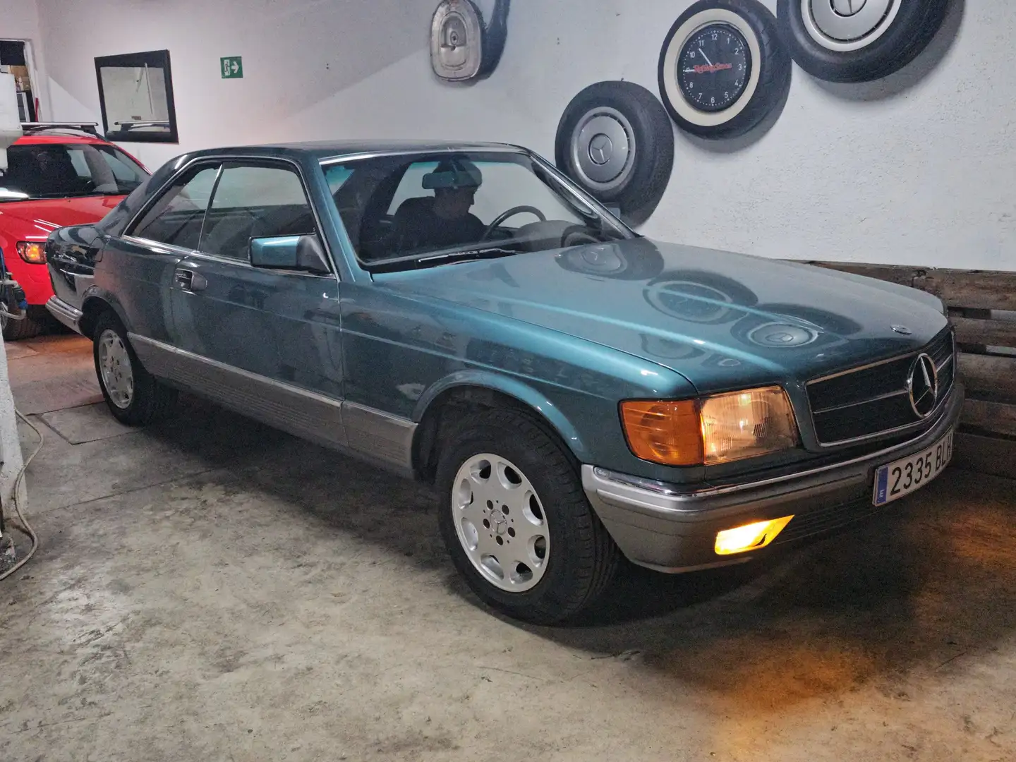 Mercedes-Benz S 380 SEC 380 Verde - 1