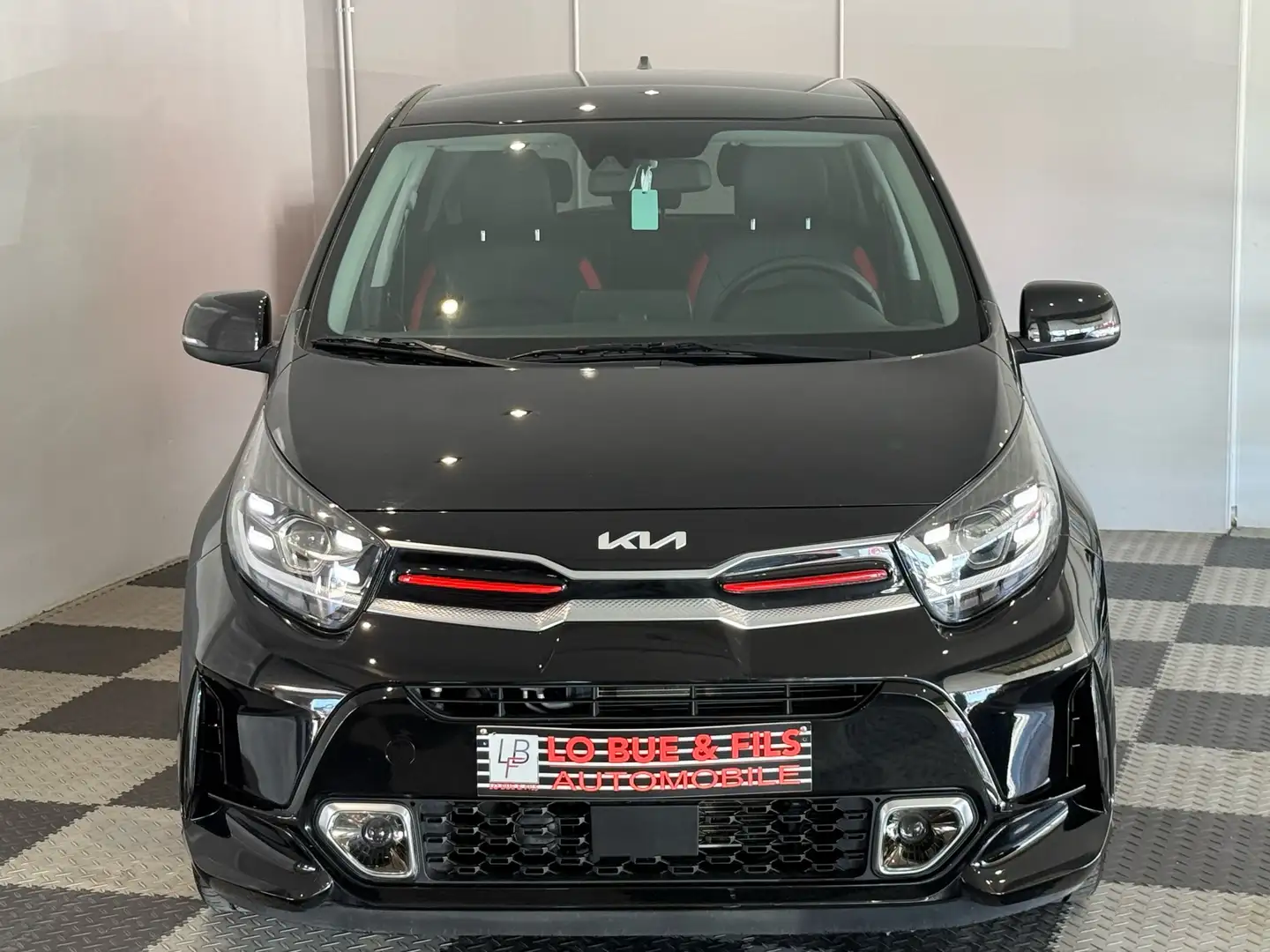 Kia Picanto 1.0i GT Line Automatique  Garantie 7Ans Zwart - 2