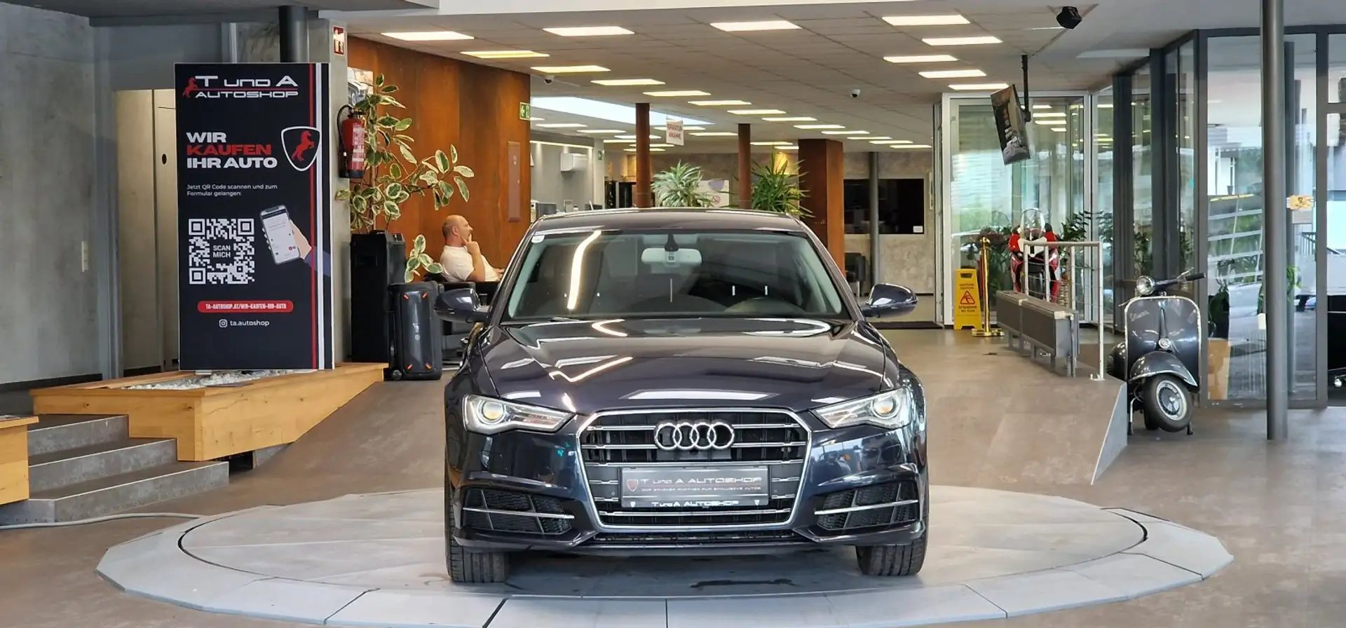 Audi A6 2.0 TDI S-Line S-Tronic *Navi*19Zoll*S-Line Exteri Blau - 2