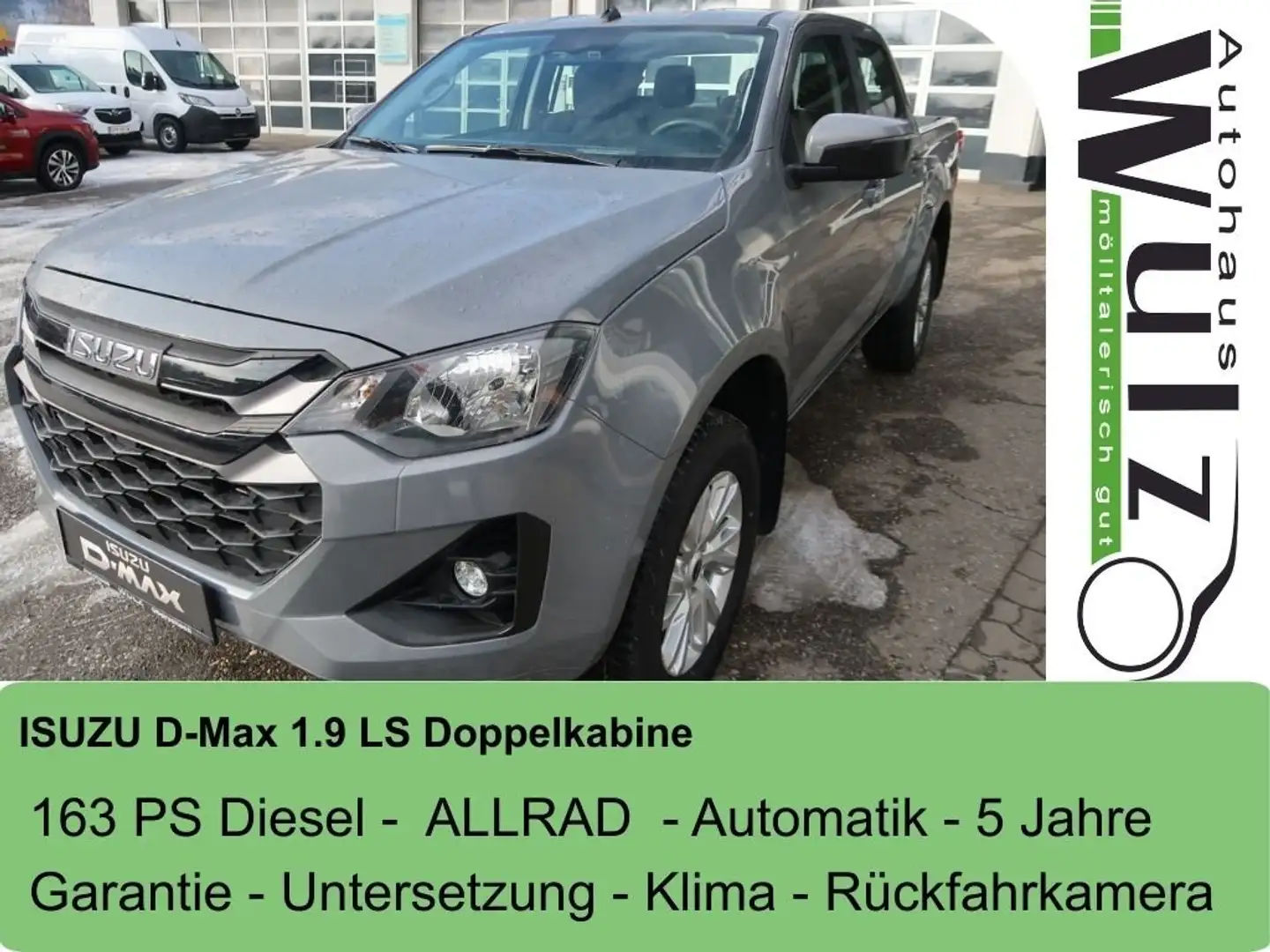 Isuzu D-Max Double Cap 4WD 1.9 LS Automatik Grau - 1