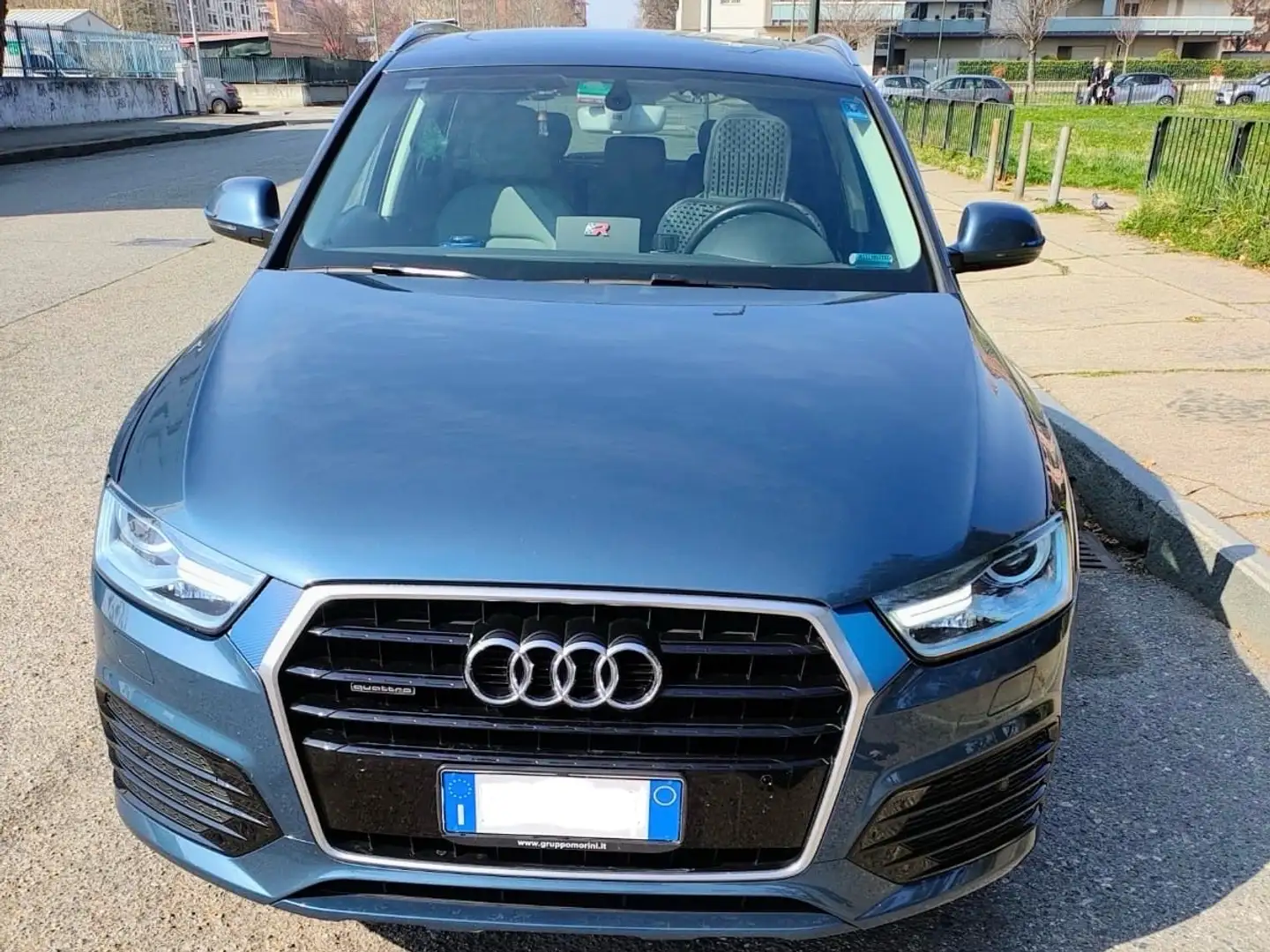 Audi Q3 2.0 tdi quattro S-Line 184cv s-tronic Blu/Azzurro - 2