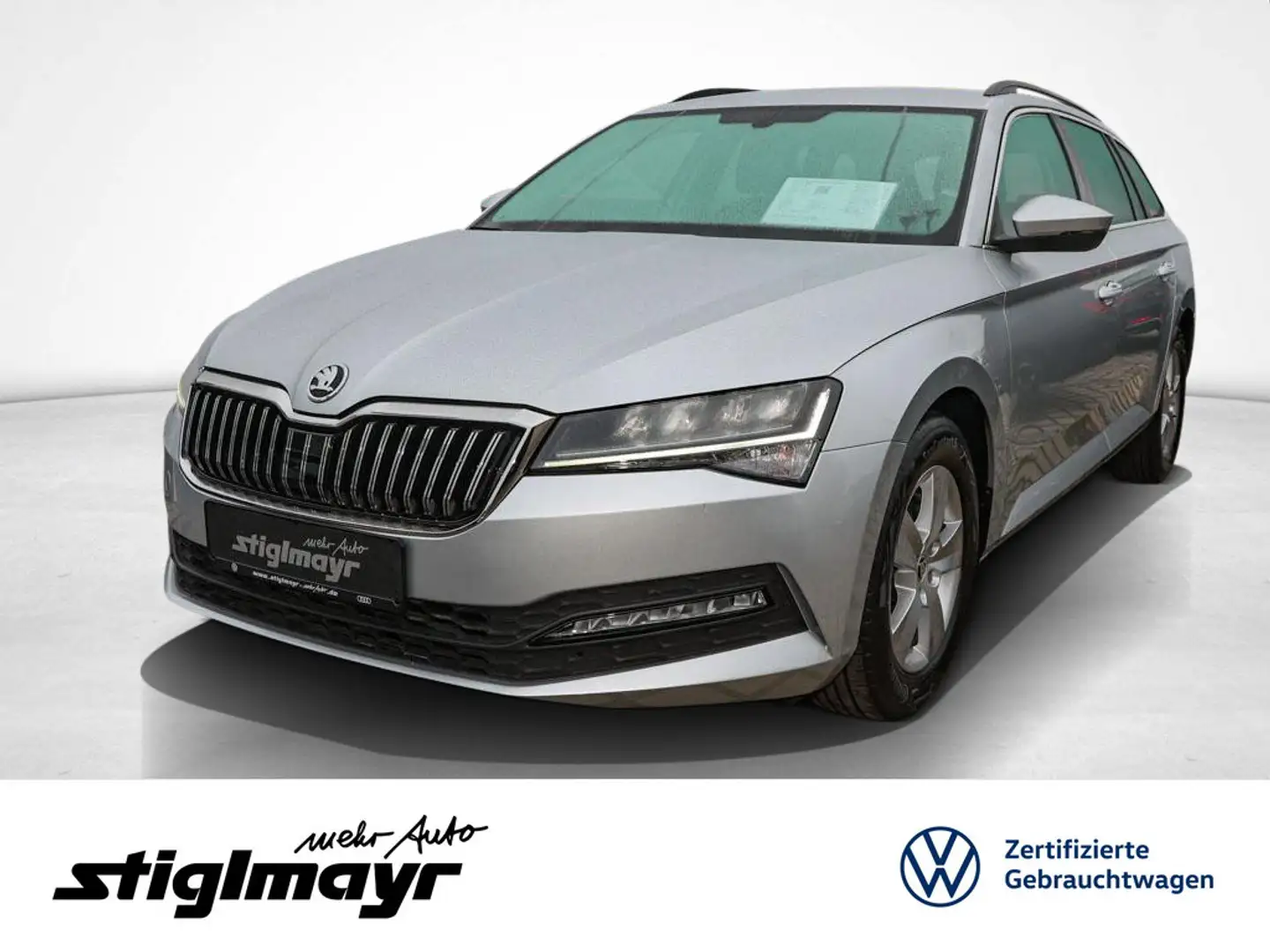 Skoda Superb Combi Ambition 2.0 TDI DSG SITZHEIZUNG Argent - 1