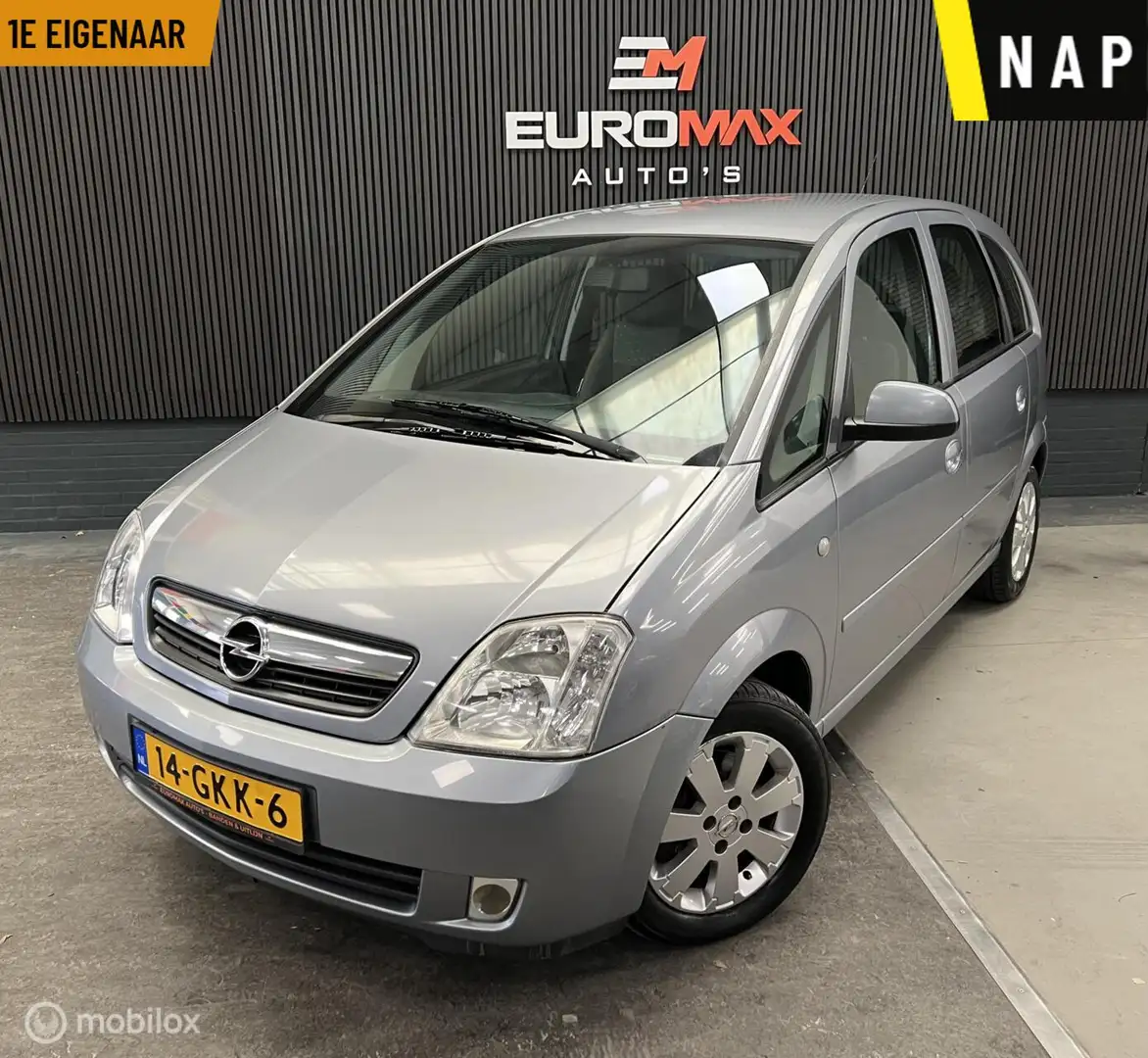 Opel Meriva 1.6-16V Temptation 1e eigenaar, NAP - Dist vrv Gris - 1