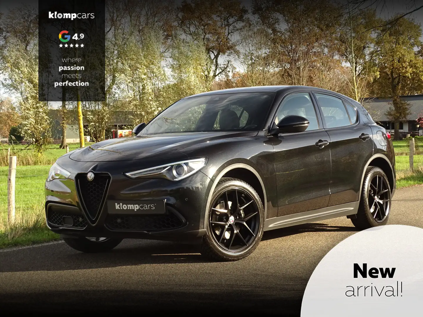 Alfa Romeo Stelvio 2.0 T AWD Veloce.st. | 310PK | All-Black | Sportpe Schwarz - 1