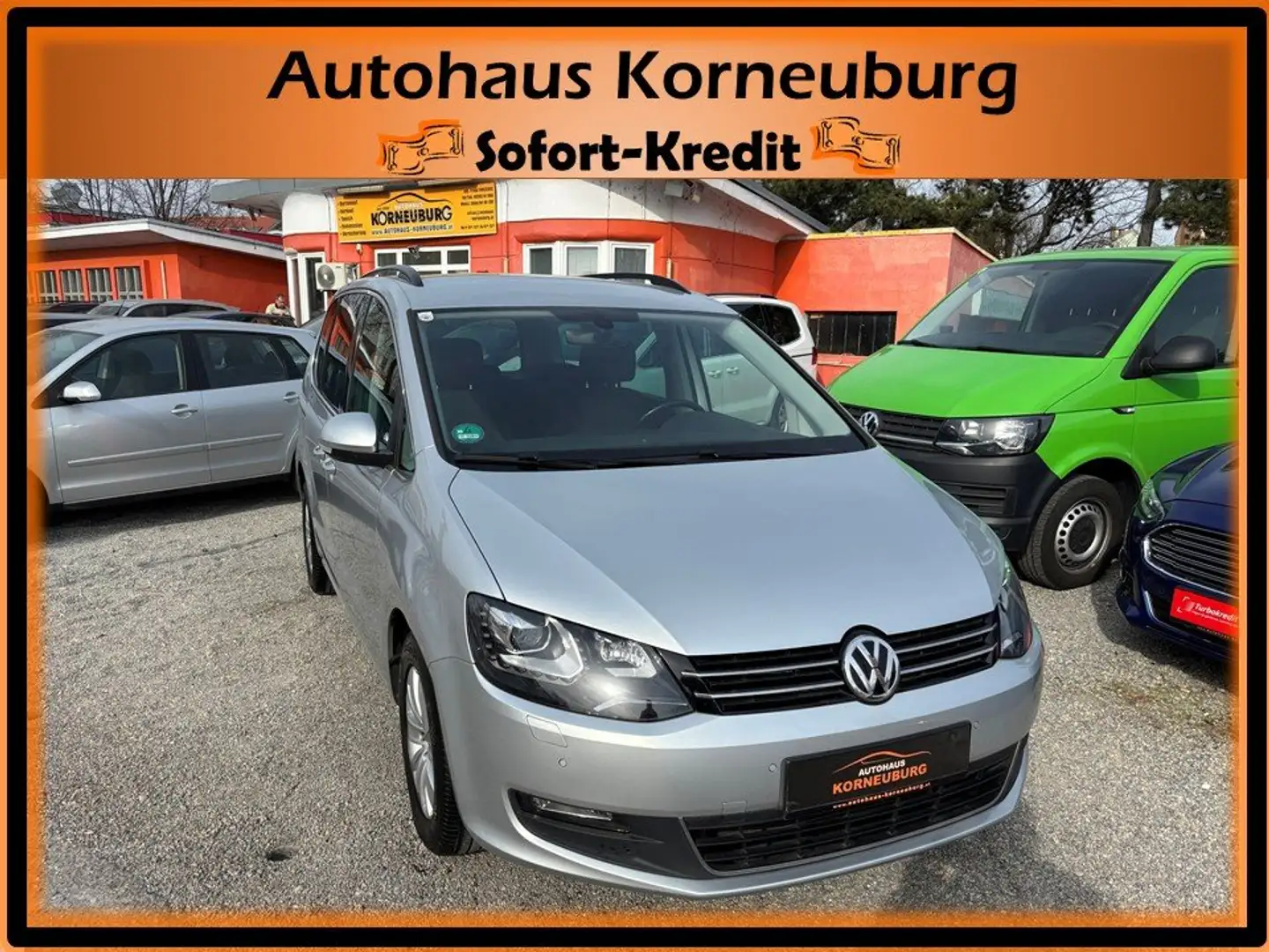 Volkswagen Sharan Business 2,0TDI*NAVI*LED*Sitzheizung*Einparkhilfe* Grau - 1