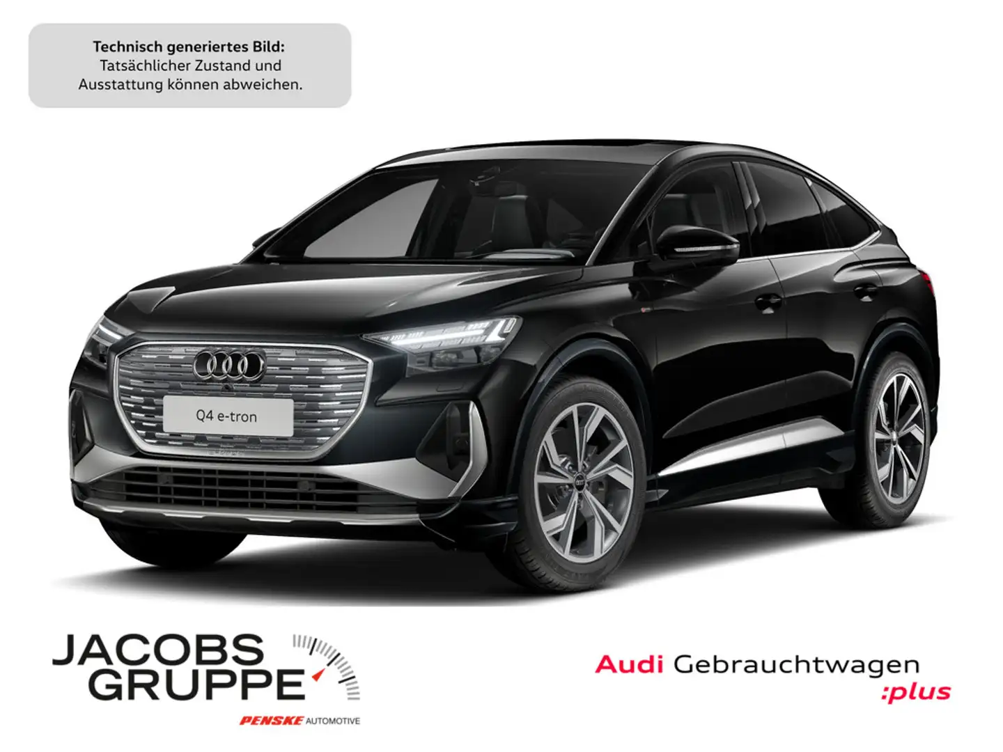 Audi Q4 e-tron Schwarz - 1