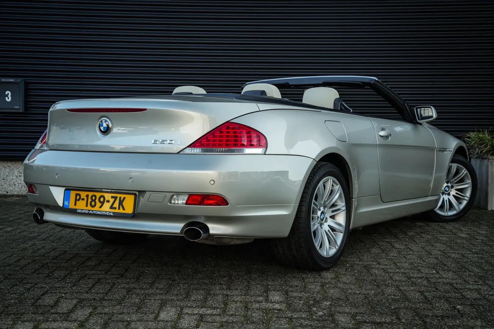 BMW 650 6-serie Cabrio 650i High Executive Individual SMG Gris - 2