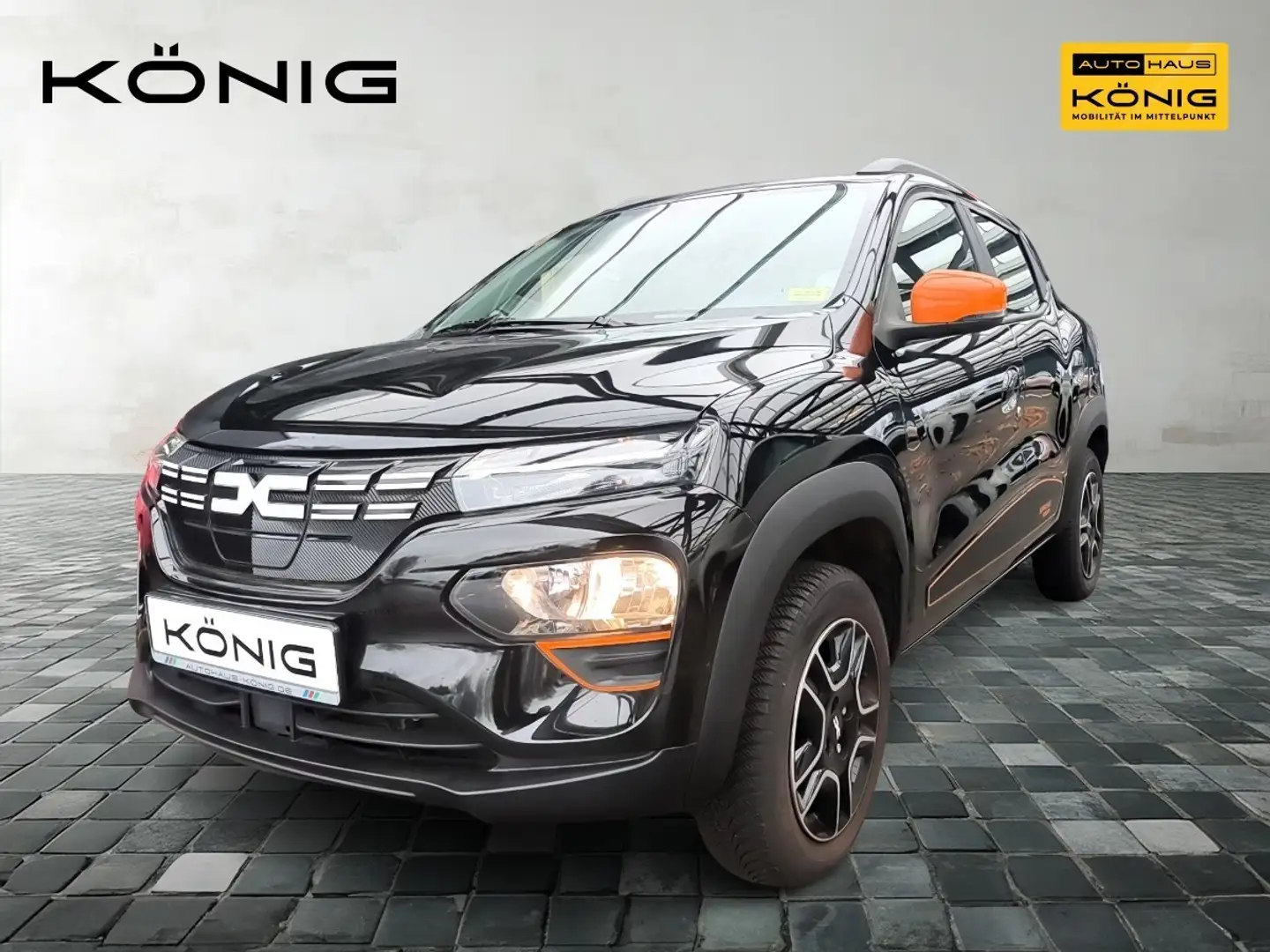 Dacia Spring Essential ELECTRIC 45 KLIMA*NAVI*CARPLAY Schwarz - 1