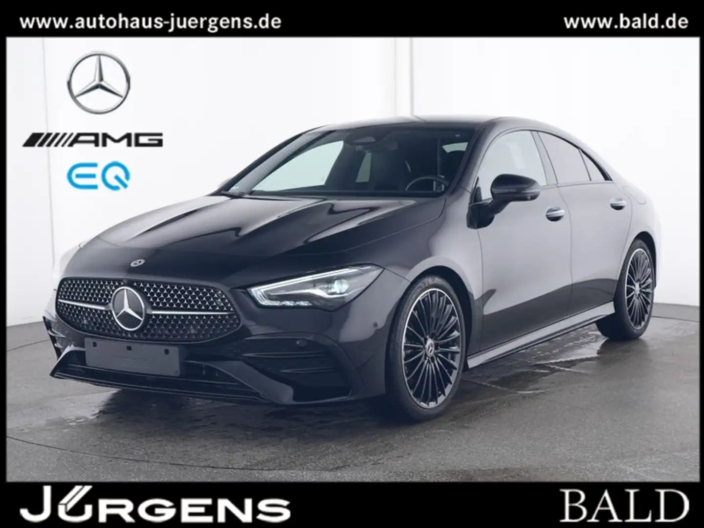 Mercedes-Benz CLA 200 Coupé AMG-Sport/360/AHK/Night/Distr/19' Noir - 1