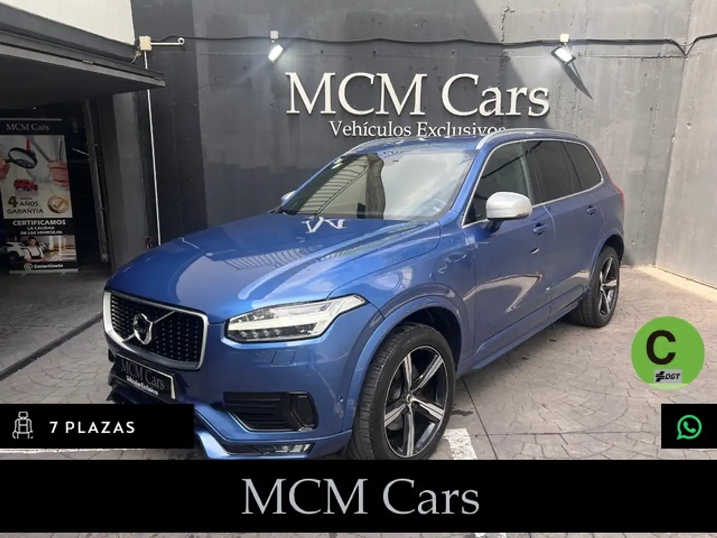 Volvo XC90 D5 R-Design AWD 235 Aut. Azul - 1