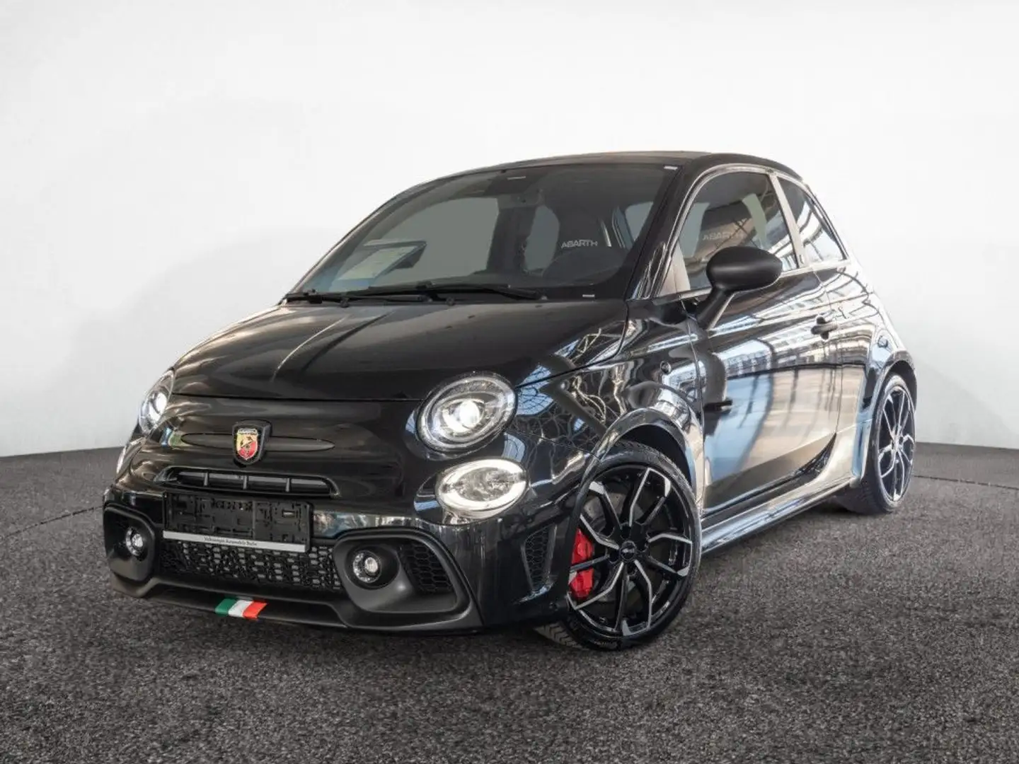 Abarth 695 Automatik Pano Brembo Abgas Record Monza Schwarz - 2