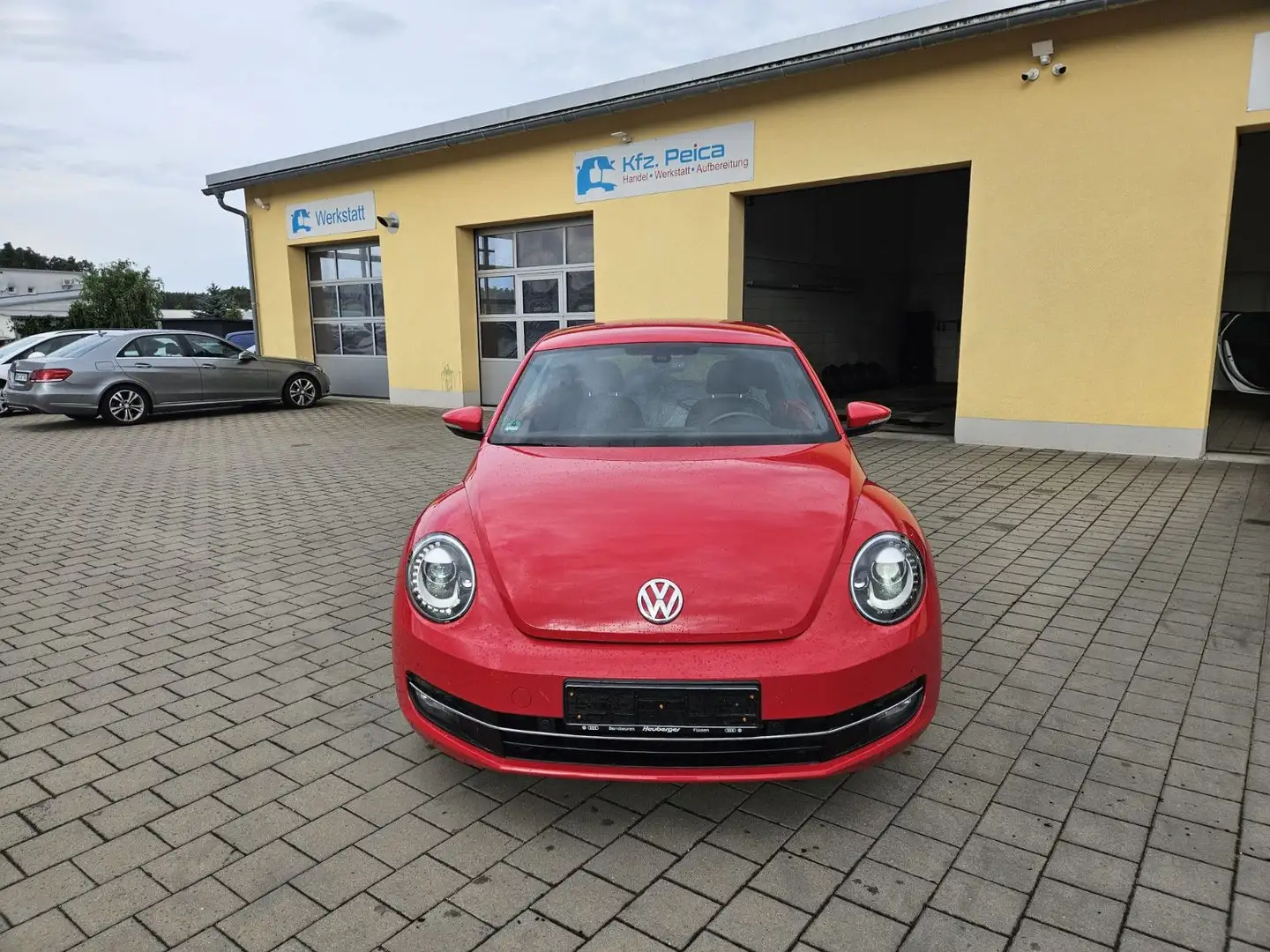 Volkswagen Beetle Design*Xenon*Sitzheizung*8-fach Bereift Rot - 2