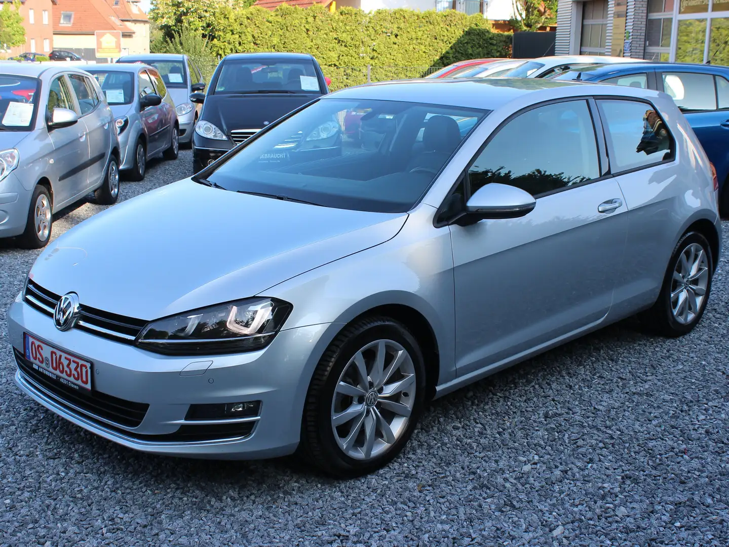 Volkswagen Golf 1.4T 125PS Highline*Automatik*Xenon*Teilleder* Grau - 1
