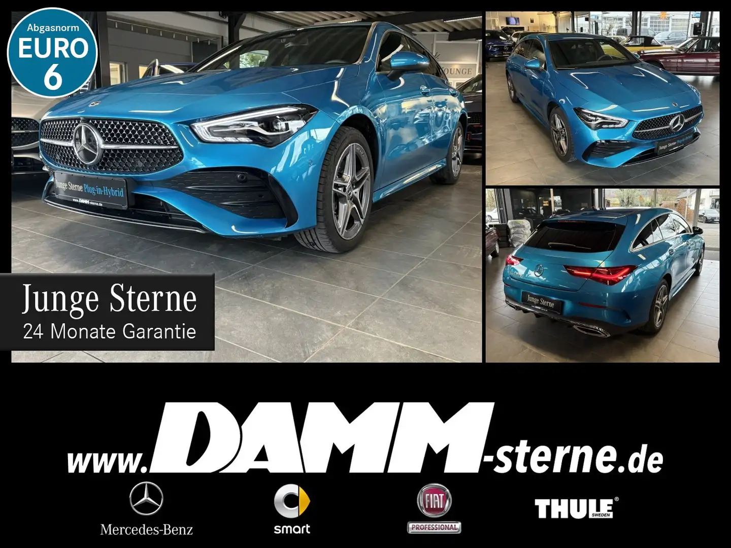 Mercedes-Benz CLA 250 CLA 250 e SB AMG Premium/WDG/FAP/Sound/Kamera/LH Blau - 1