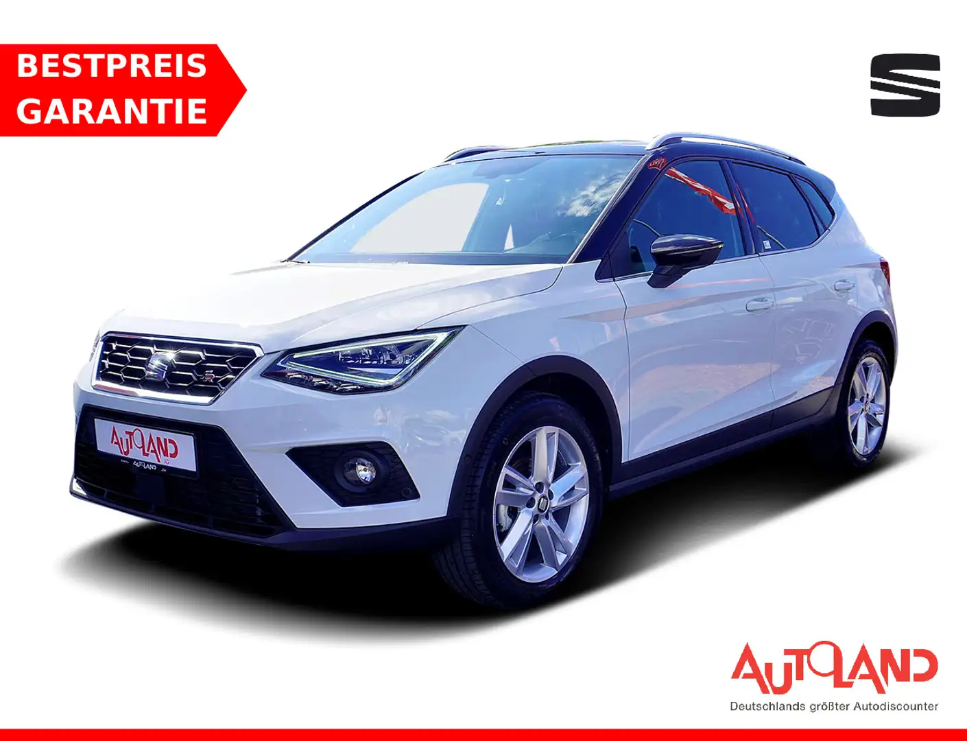 SEAT Arona 1.0 TSI FR LED Navi Virtual Cockpit Kamera Wit - 1
