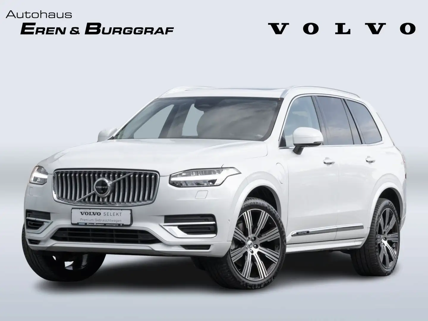 Volvo XC90 Ultimate Bright Recharge PHEV AWD Weiß - 1