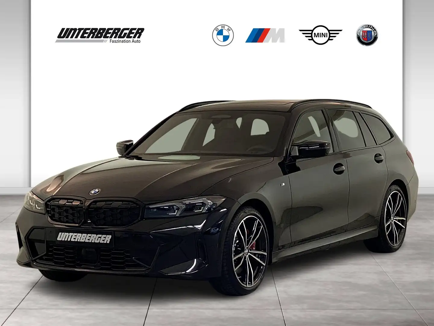 BMW 340 M340i xDrive Touring M Sport DA+ PA+ AHK HK Pano Black - 1