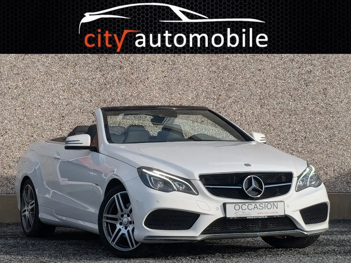 Mercedes-Benz E 200 SPORT EDITION PACK AMG CUIR LED CARPLAY GPS Wit - 1