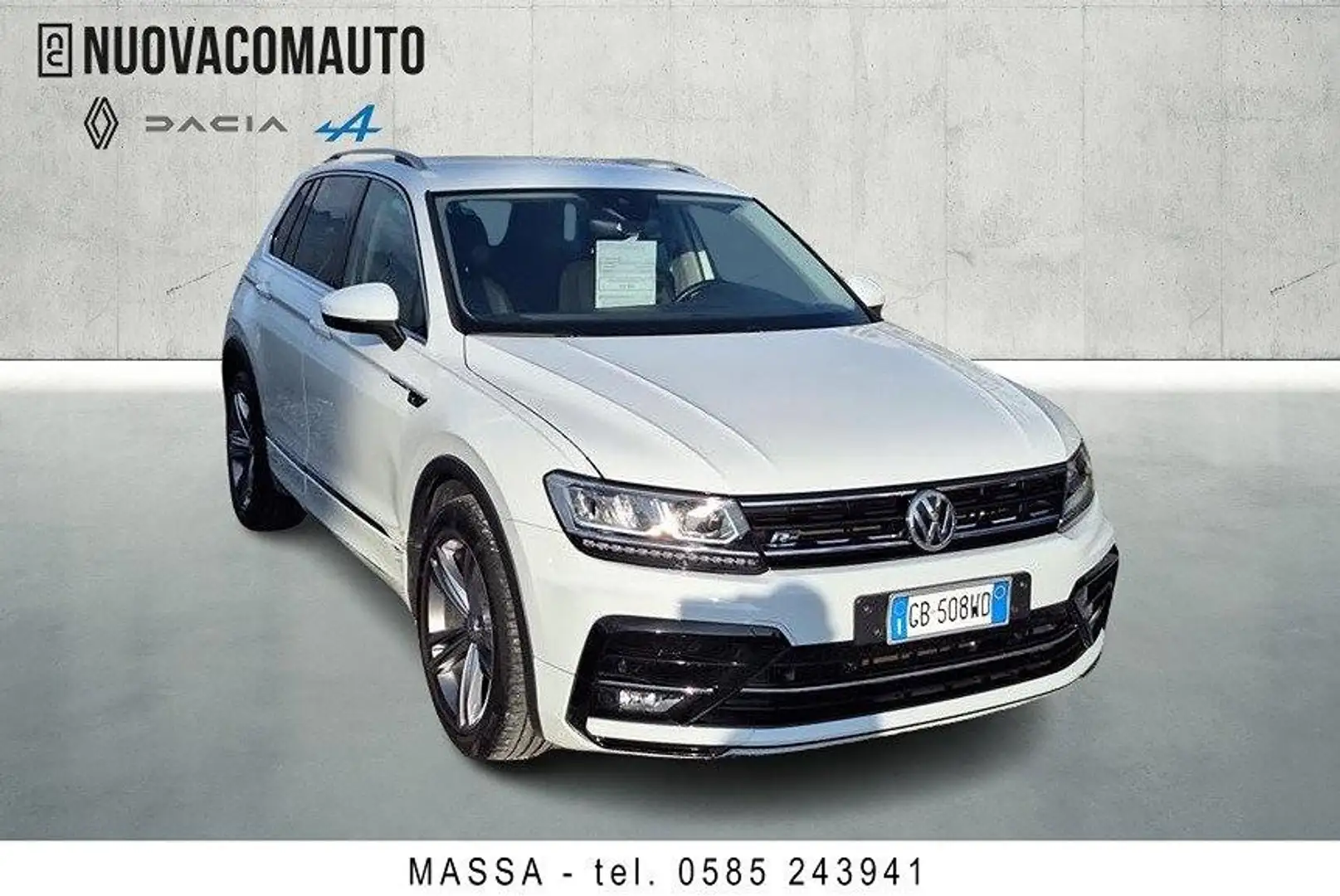 Volkswagen Tiguan 1.5 tsi act R-Line 150cv dsg Bianco - 2