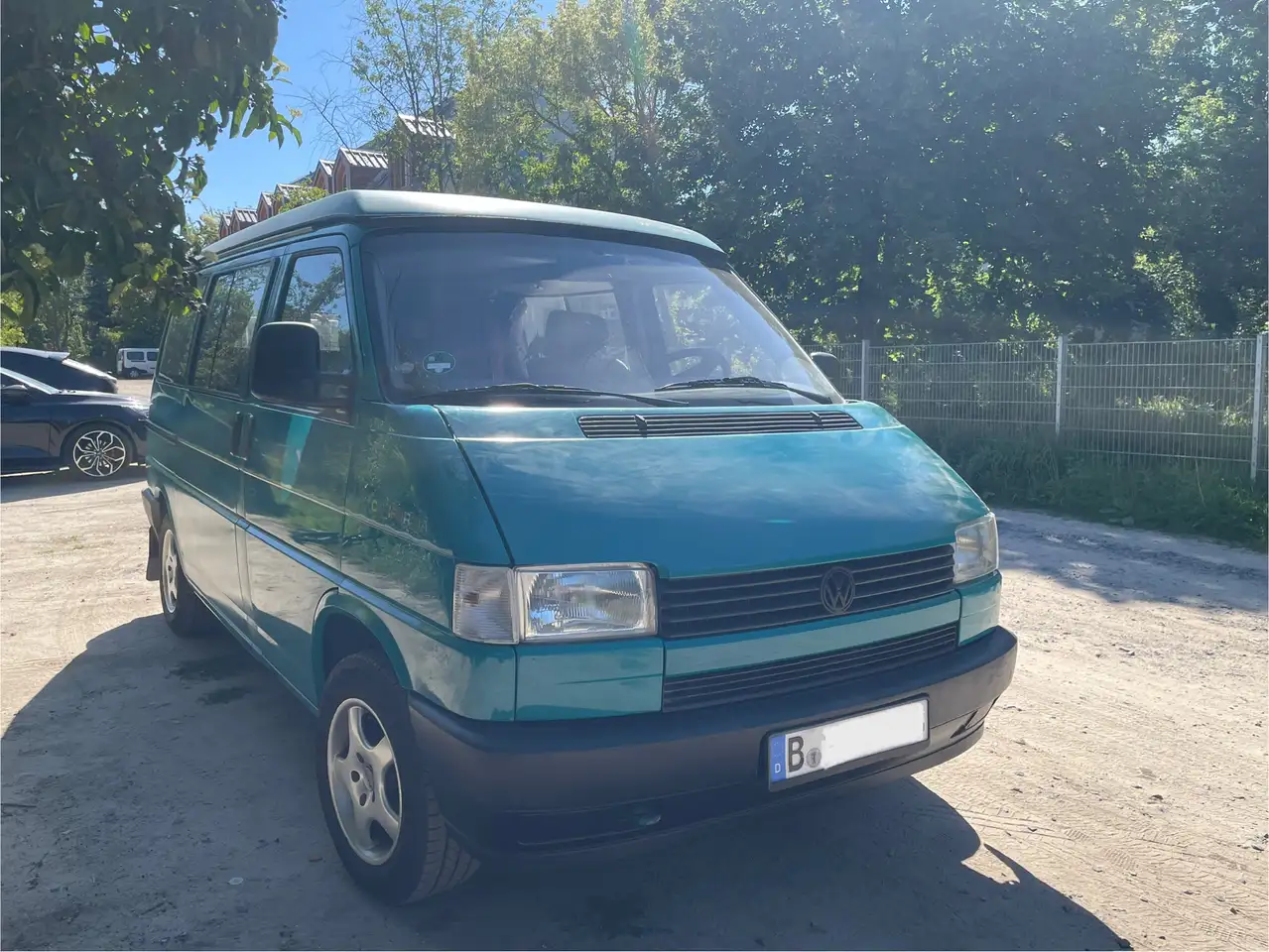 Volkswagen T4 California Original Westfalia Ausbau, Benzin + LPG Autogas, EURO4 Grün, foto 3