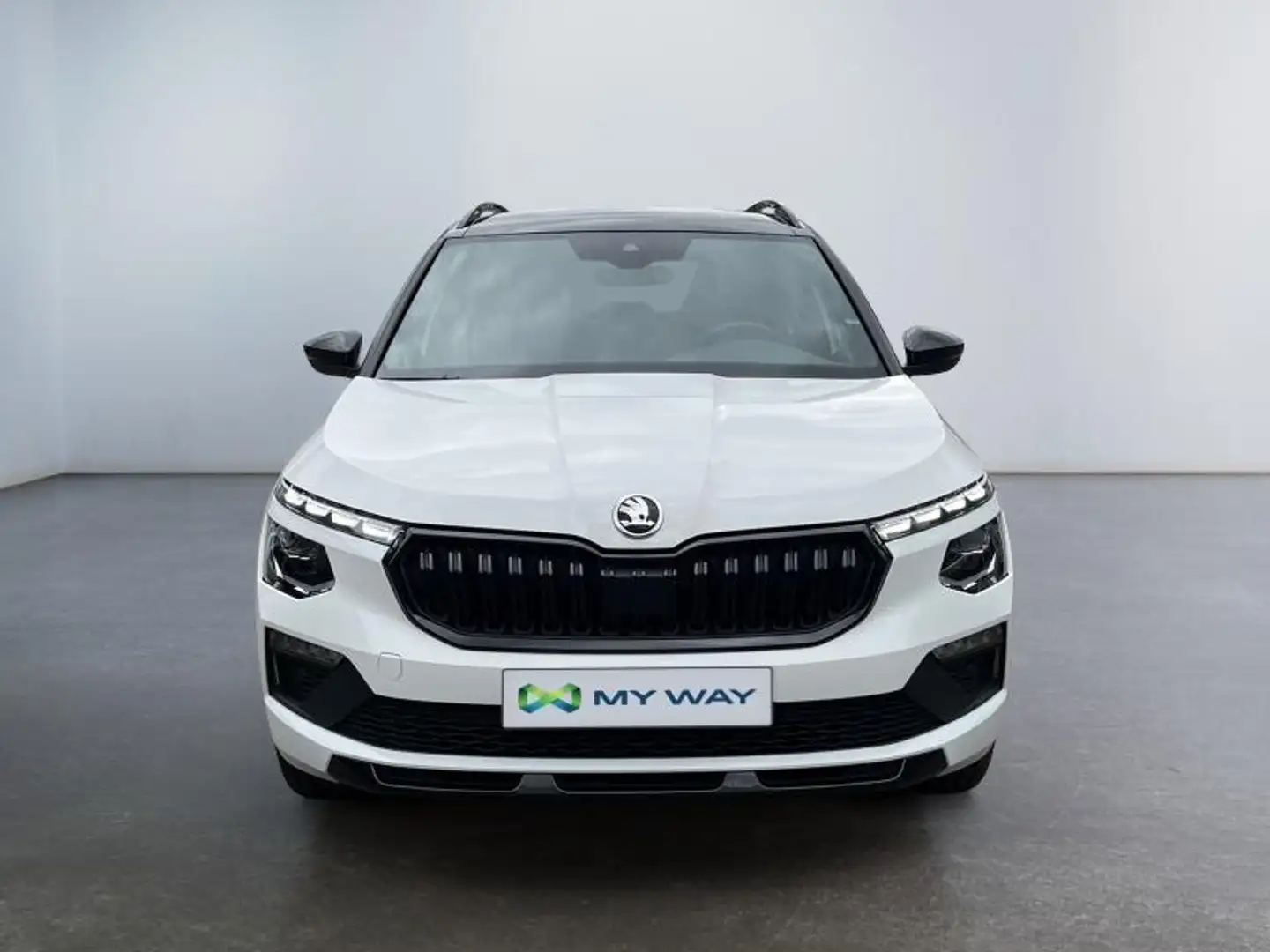 Skoda Kamiq Monte Carlo*Boite auto*Carplay*Caméra*Toit pano Blanc - 2