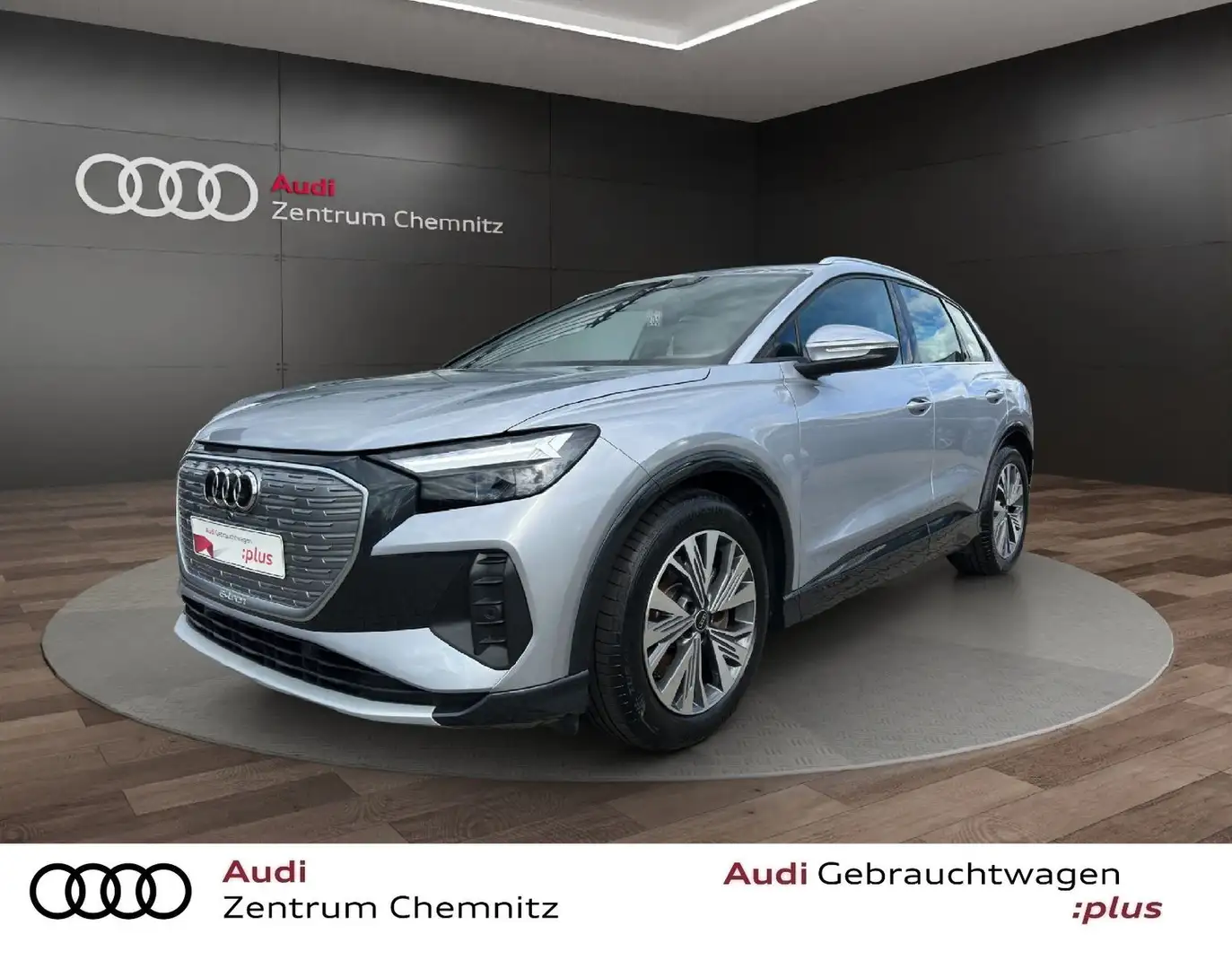 Audi Q4 e-tron Q4 50 e-tron qu. Advanced KAMERA+KOMFORTSTANDKL Silber - 1
